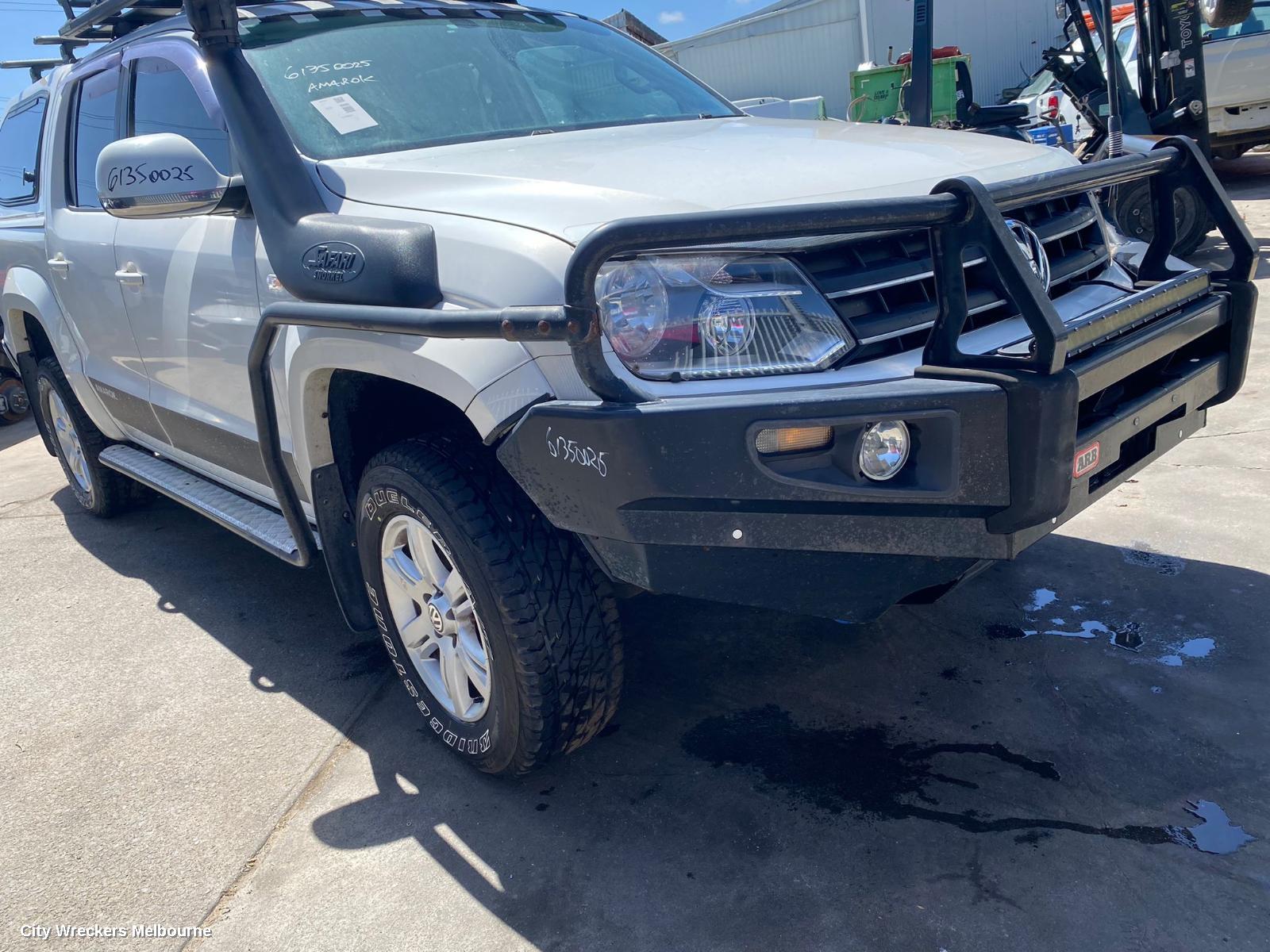 VOLKSWAGEN AMAROK LEFT FRONT DOOR, 2H, DUAL CAB, 10/2010 - 09/2022