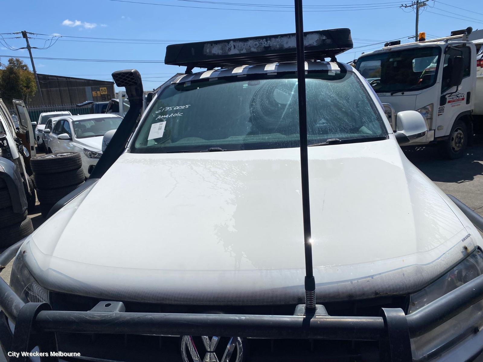 VOLKSWAGEN AMAROK TOWBAR, 2H, W/ REAR BUMPER TYPE, 10/2010 - 09/2022