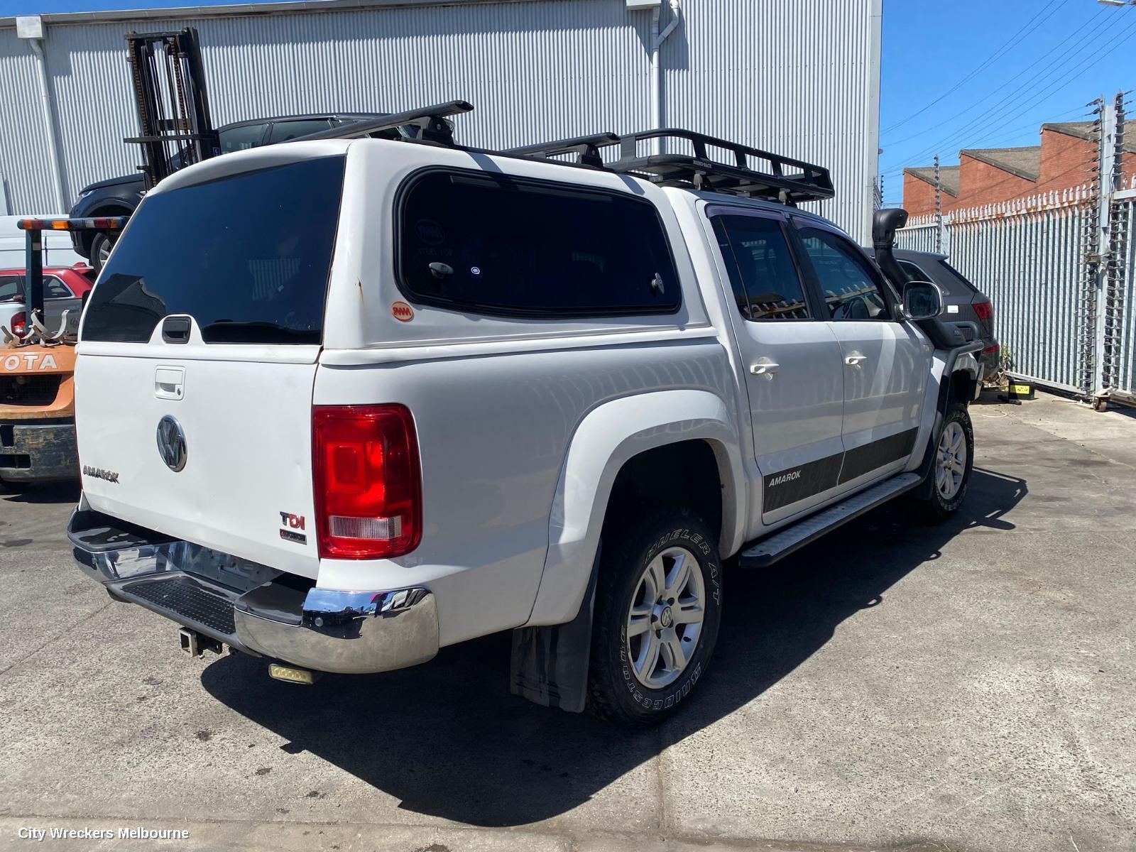 VOLKSWAGEN AMAROK TOWBAR, 2H, W/ REAR BUMPER TYPE, 10/2010 - 09/2022
