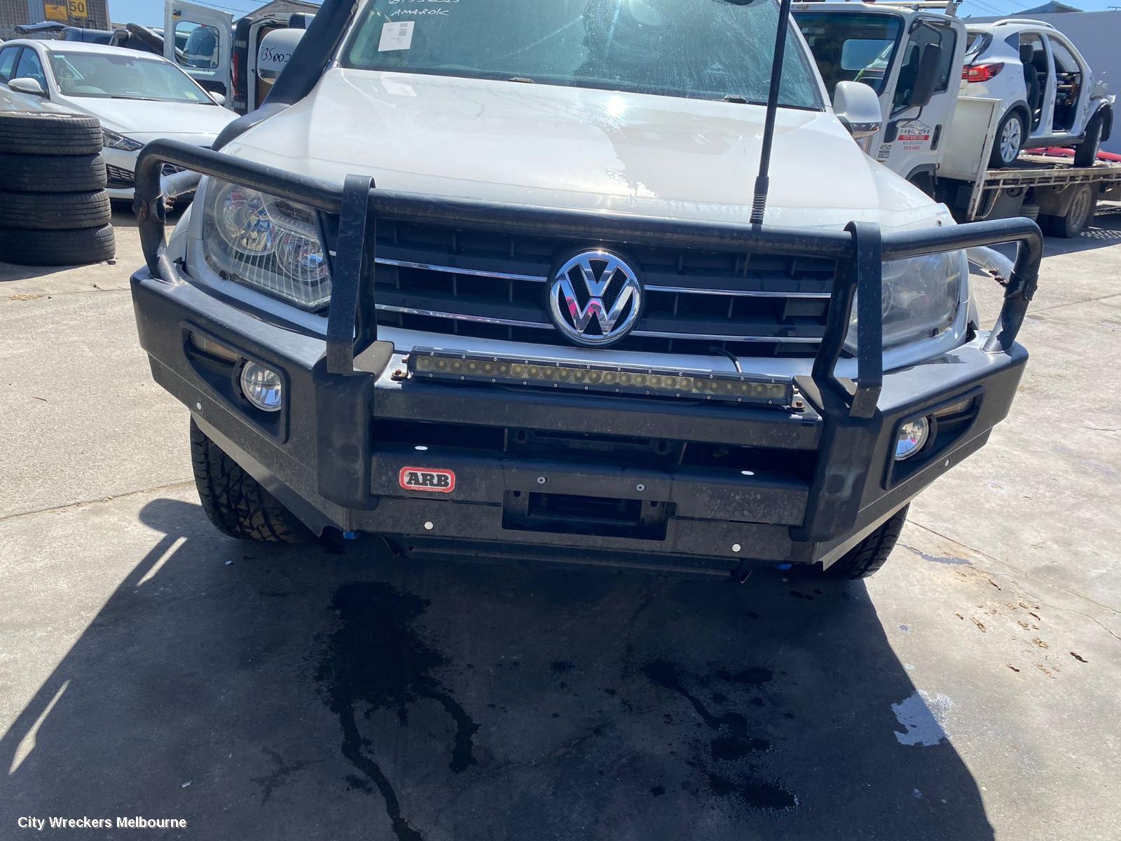 VOLKSWAGEN AMAROK LEFT FRONT DOOR, 2H, DUAL CAB, 10/2010 - 09/2022