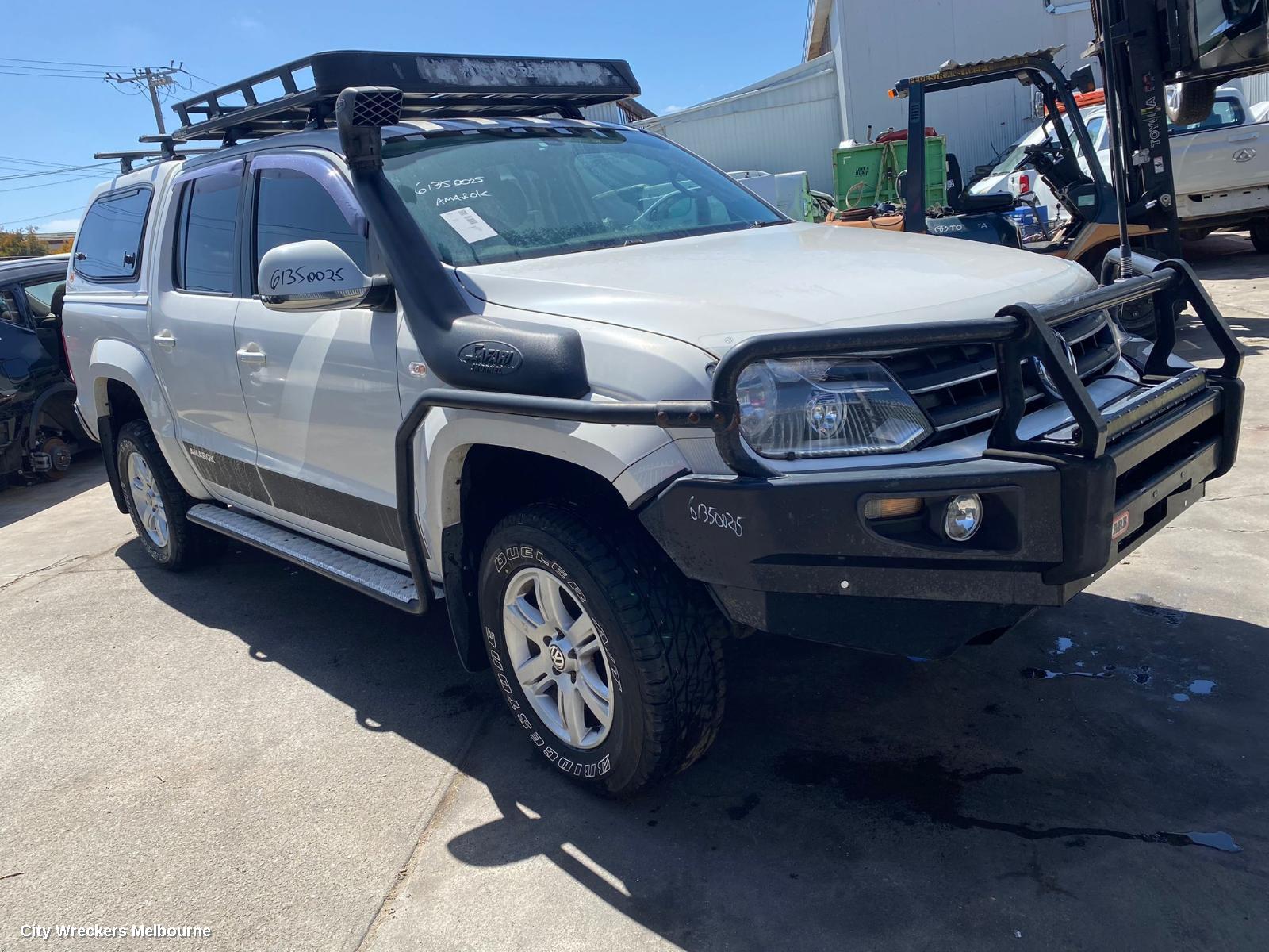 VOLKSWAGEN AMAROK TOWBAR, 2H, W/ REAR BUMPER TYPE, 10/2010 - 09/2022
