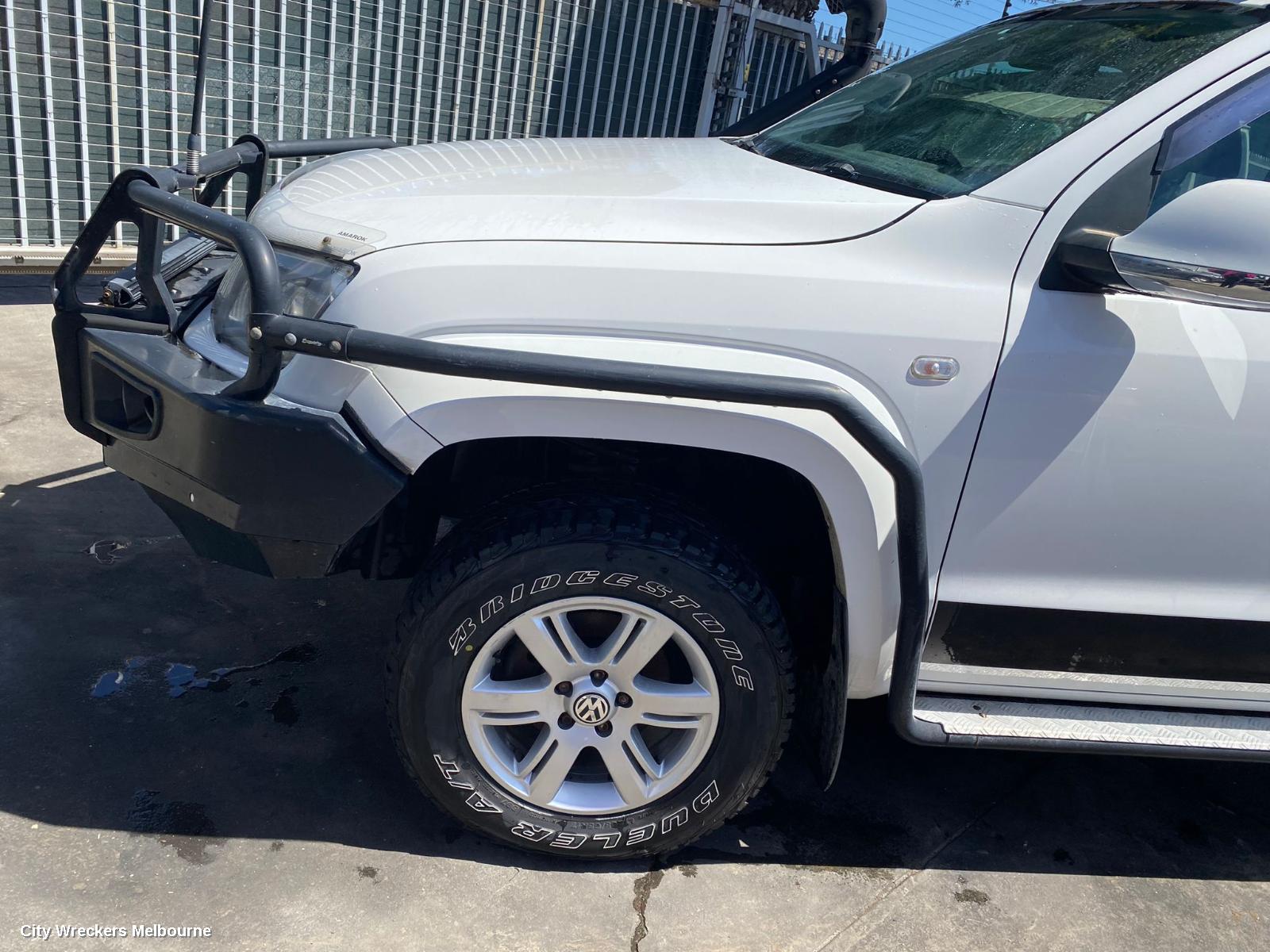VOLKSWAGEN AMAROK LEFT FRONT DOOR, 2H, DUAL CAB, 10/2010 - 09/2022
