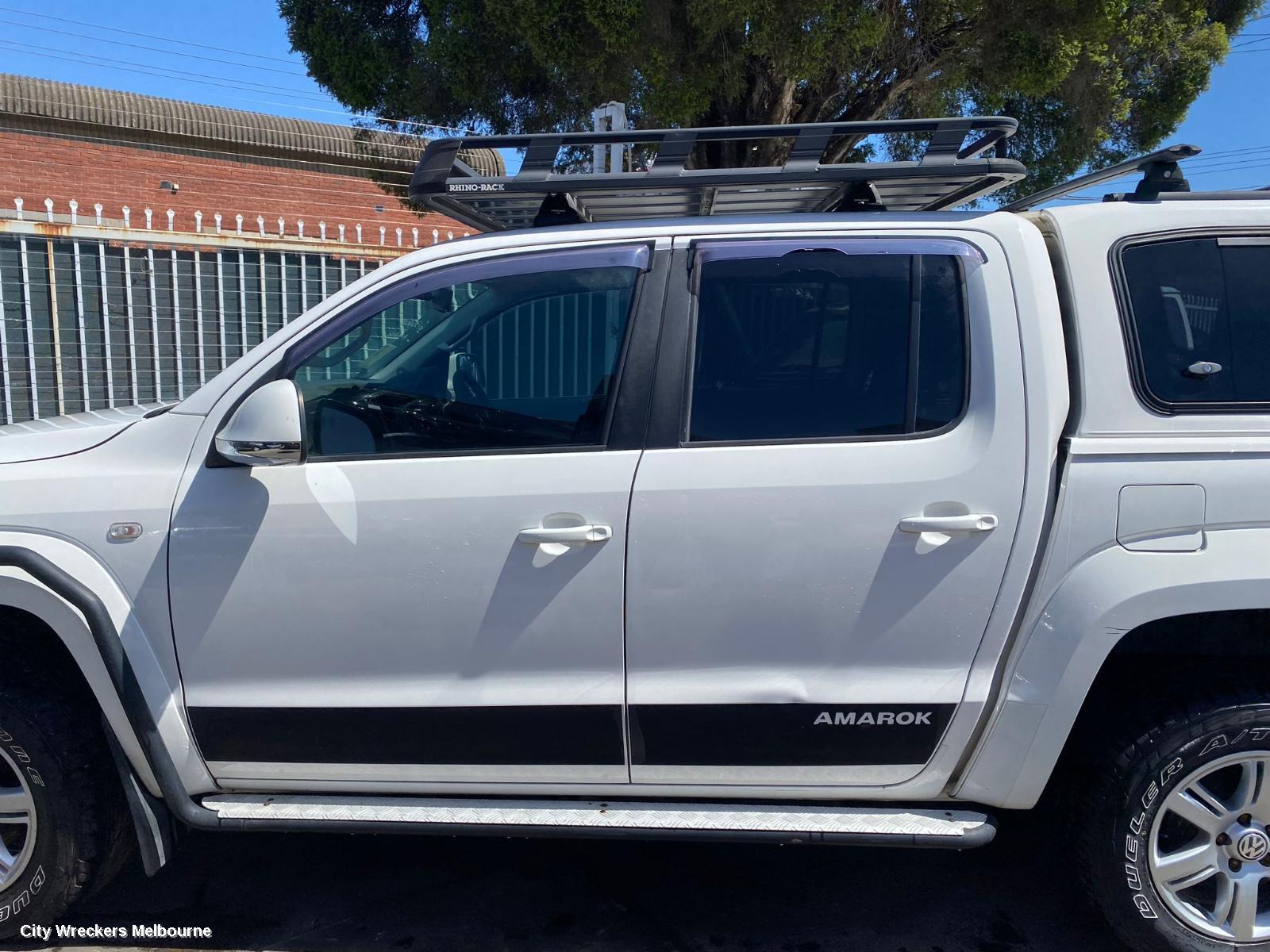 VOLKSWAGEN AMAROK TOWBAR, 2H, W/ REAR BUMPER TYPE, 10/2010 - 09/2022
