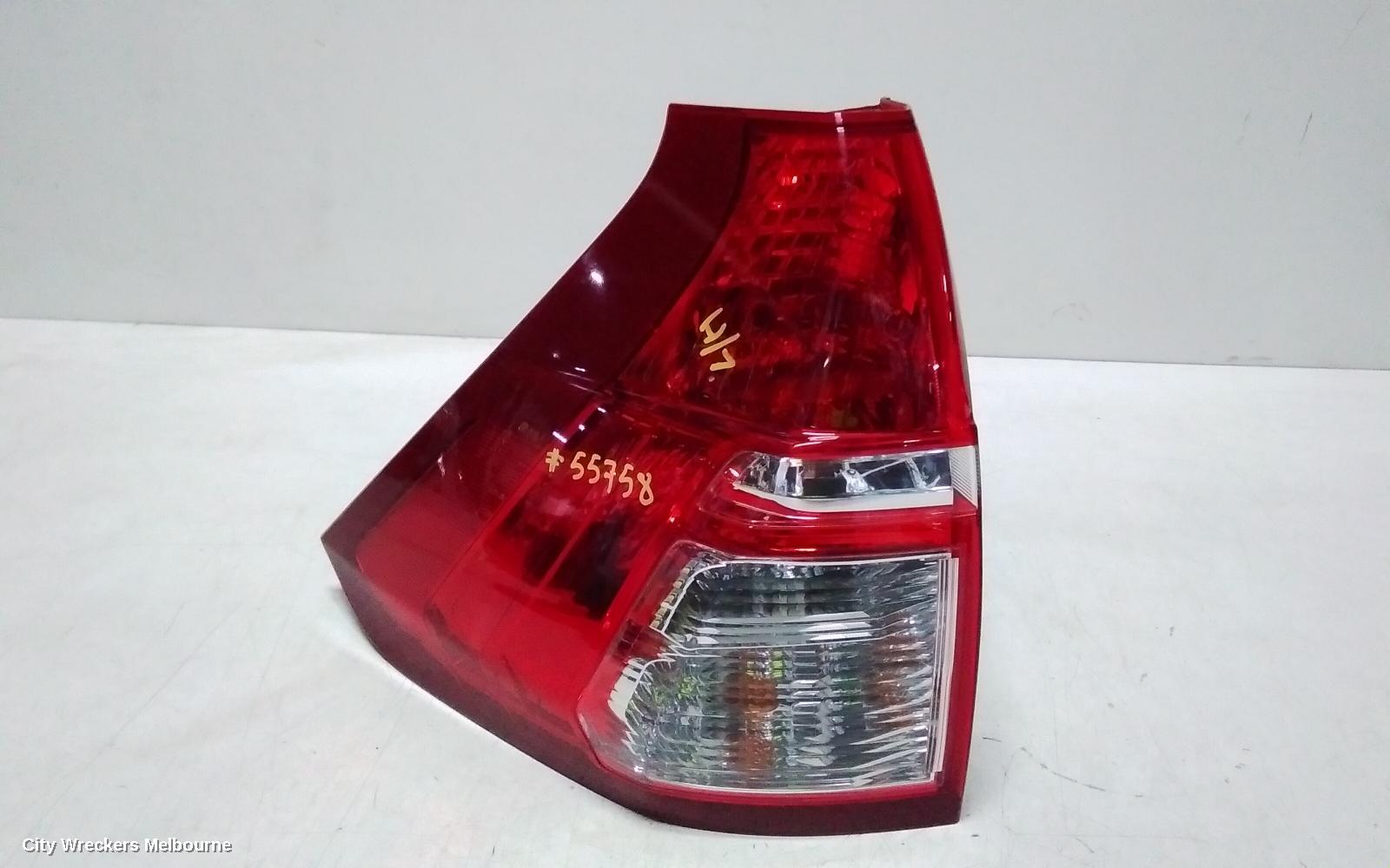 HONDA CRV LEFT TAILLIGHT, RM, LOWER, PETROL TYPE, 11/2014 - 04/2017