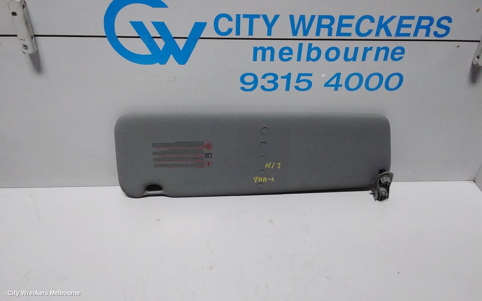 RENAULT TRAFIC SUNVISOR, X83, LH SIDE, 04/2004 - 12/2014
