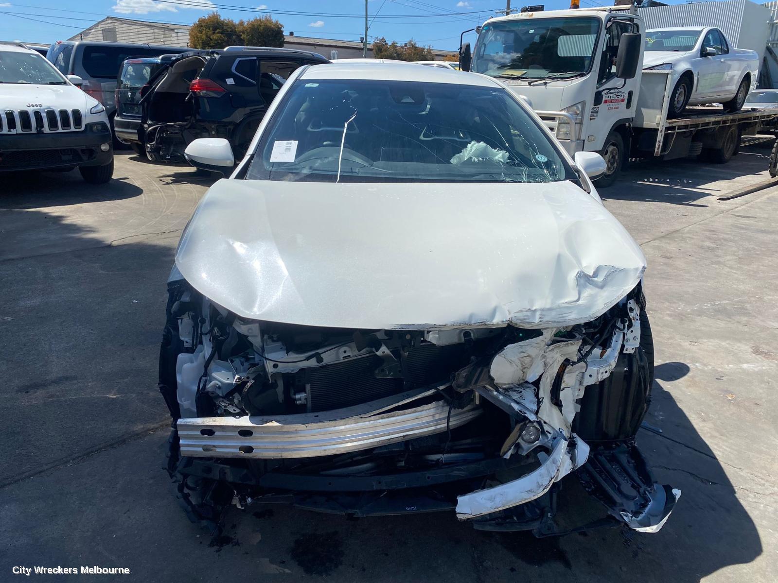 TOYOTA COROLLA LEFT TAILLIGHT, E210, IN BODY, HATCH, 07/2018 - 08/2022