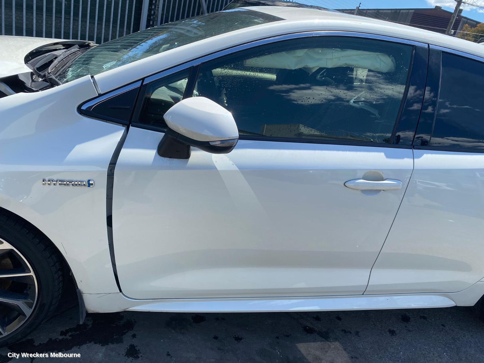 TOYOTA COROLLA LEFT REAR DOOR/SLIDING, E210, HATCH, 07/2018 ONWARDS
