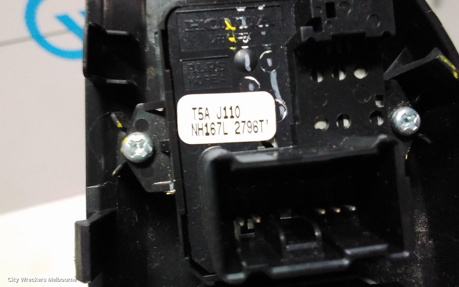 HONDA CIVIC PWR DR WIND SWITCH, RH FRONT (MASTER SWITCH), SEDAN, 9TH GEN, 04/2014 - 04/2016