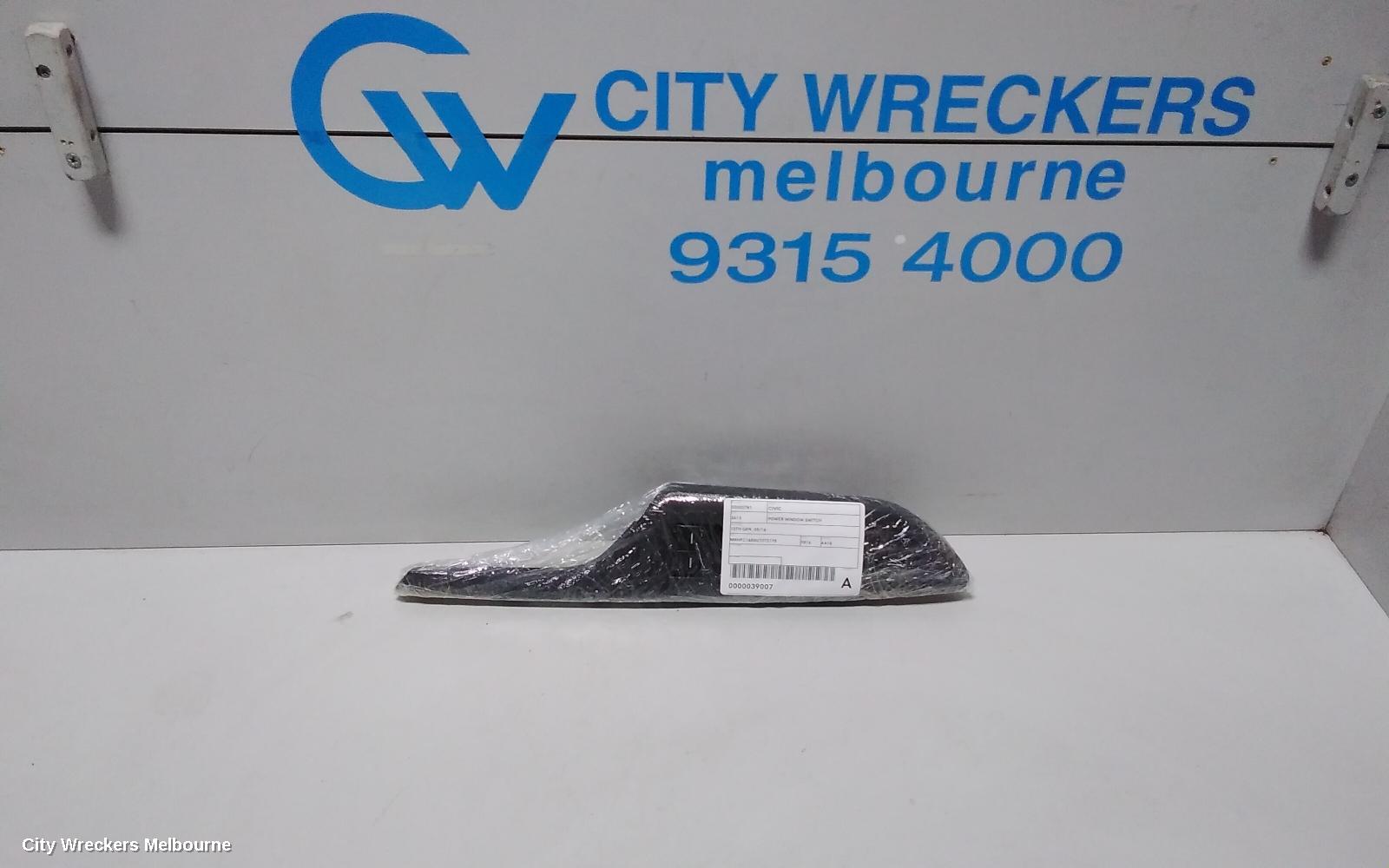 HONDA CIVIC PWR DR WIND SWITCH, RH FRONT (MASTER SWITCH), SEDAN, 9TH GEN, 04/2014 - 04/2016