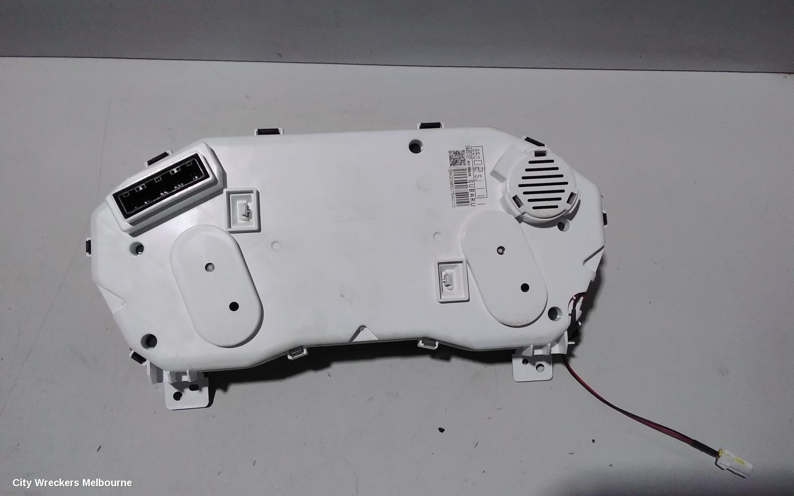 SUBARU FORESTER INSTRUMENT CLUSTER, INSTRUMENT CLUSTER, PETROL, AUTO T/M, SK, 08/2018 - 10/2020