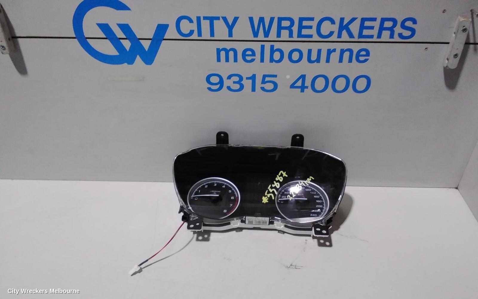 SUBARU FORESTER INSTRUMENT CLUSTER, INSTRUMENT CLUSTER, PETROL, AUTO T/M, SK, 08/2018 - 10/2020