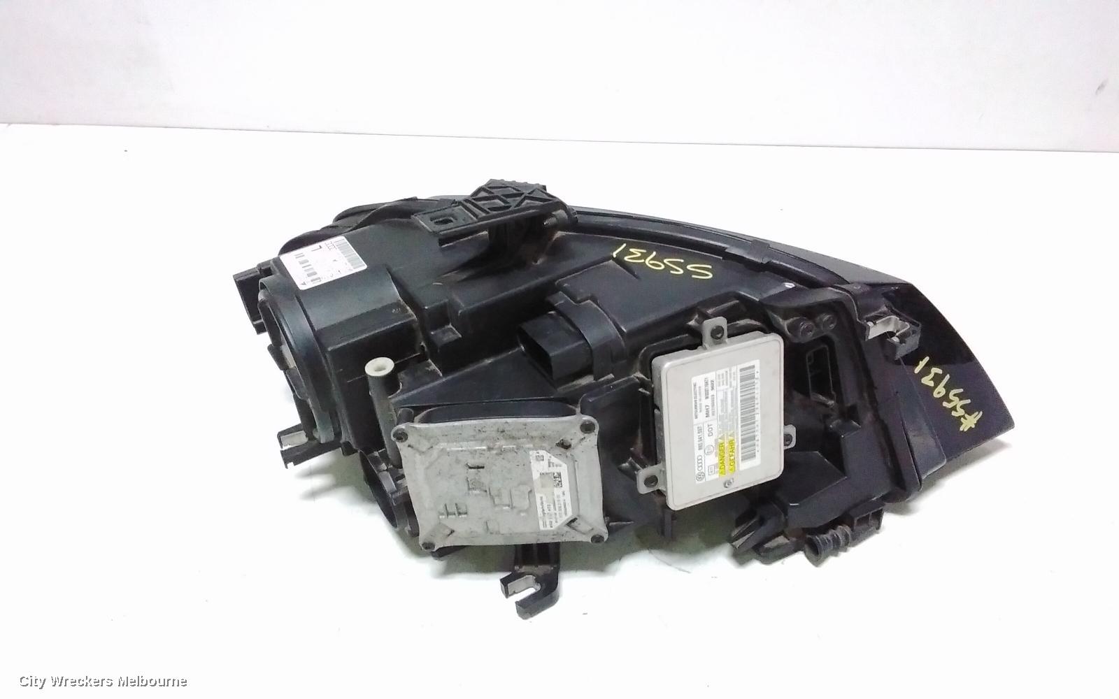 AUDI A4 LEFT HEADLAMP, B8 8K, XENON-ADAPTIVE TYPE, 02/2008 - 06/2012
