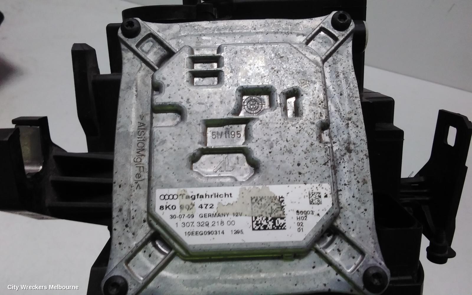 AUDI A4 LEFT HEADLAMP, B8 8K, XENON-ADAPTIVE TYPE, 02/2008 - 06/2012