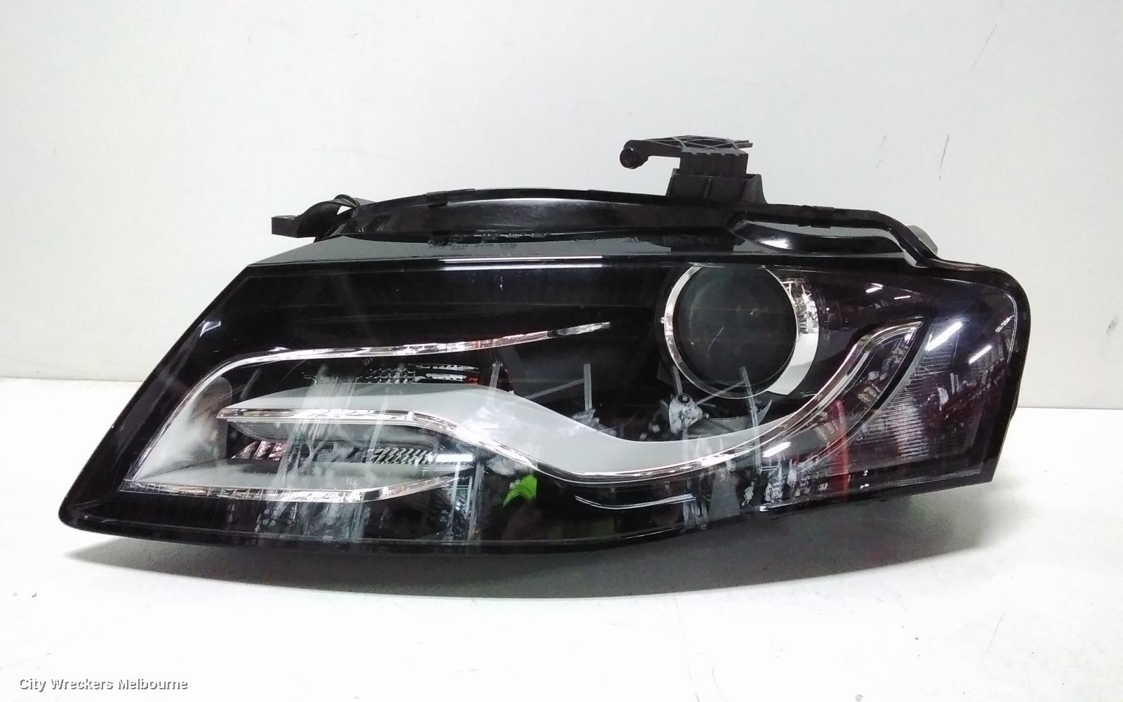 AUDI A4 LEFT HEADLAMP, B8 8K, XENON-ADAPTIVE TYPE, 02/2008 - 06/2012
