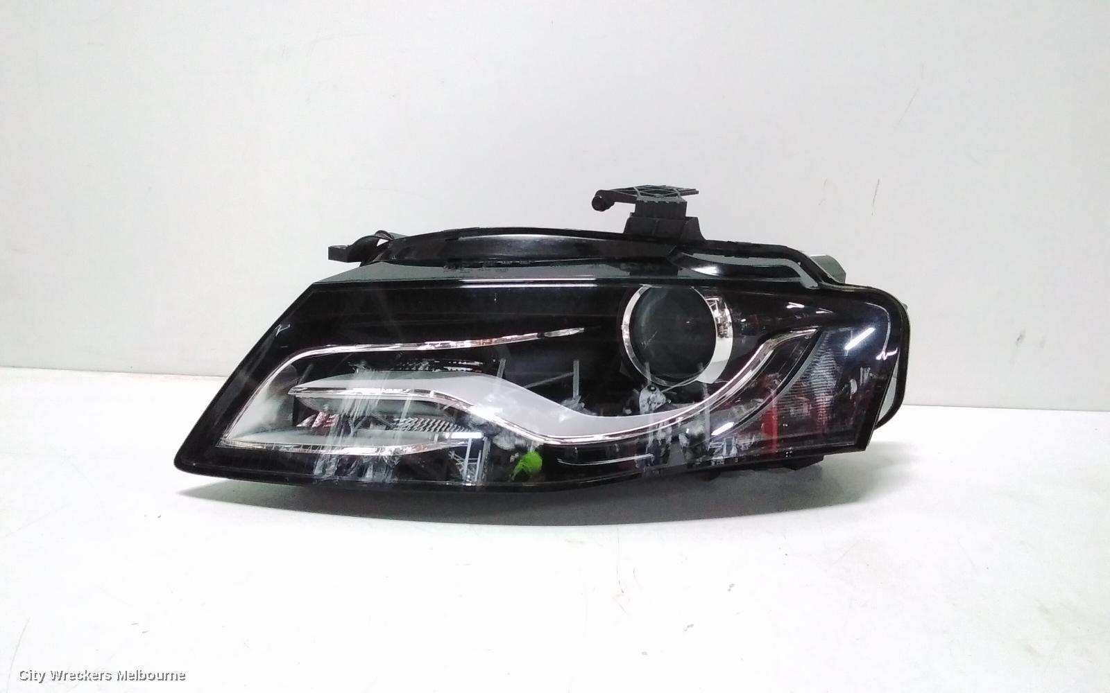 AUDI A4 LEFT HEADLAMP, B8 8K, XENON-ADAPTIVE TYPE, 02/2008 - 06/2012