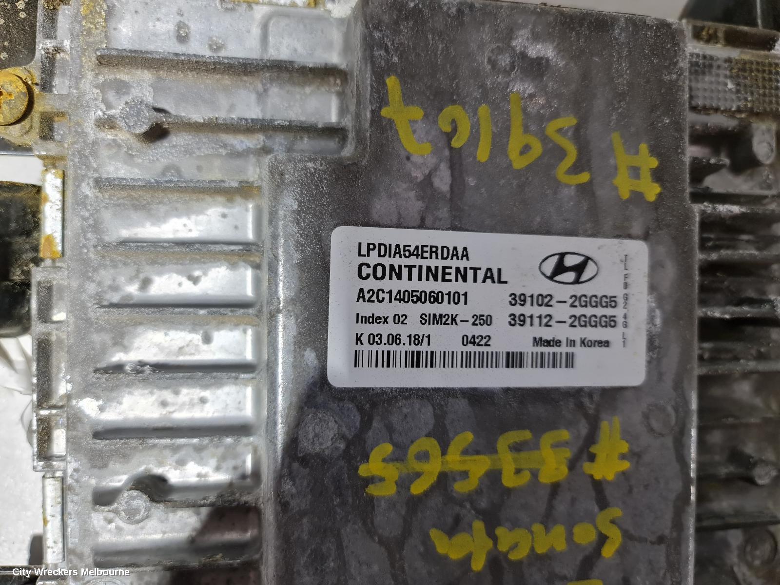 HYUNDAI SONATA ECU, ENGINE ECU, 2.4, ECU ONLY, LF, 10/2014 - 01/2020
