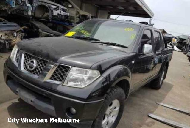 NISSAN NAVARA RIGHT HEADLAMP, D40 (VIN VSK), 09/2005 - 06/2007