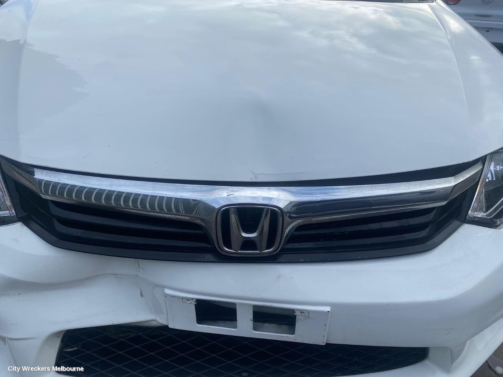 HONDA CIVIC LEFT FRONT DOOR, 9TH GEN, SEDAN (VIN JHMFB/MRHFB), 02/2012 - 04/2016