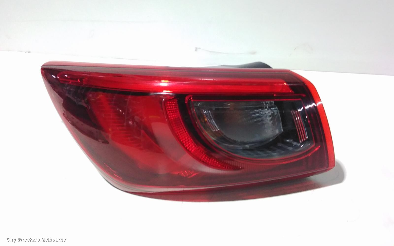 MAZDA CX3 LEFT TAILLIGHT, DK, NON LED TYPE, 03/2015 ONWARDS
