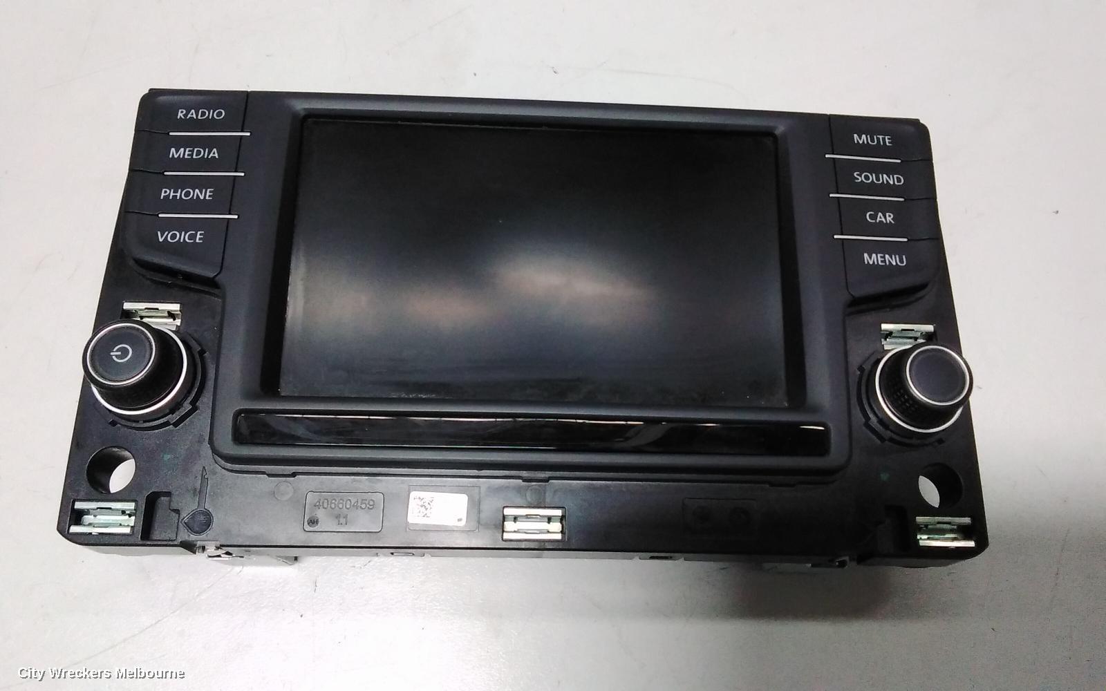 VOLKSWAGEN GOLF RADIO/CD/DVD/SAT/TV, STEREO MISC, GEN 7, 03/2013 - 03/2017