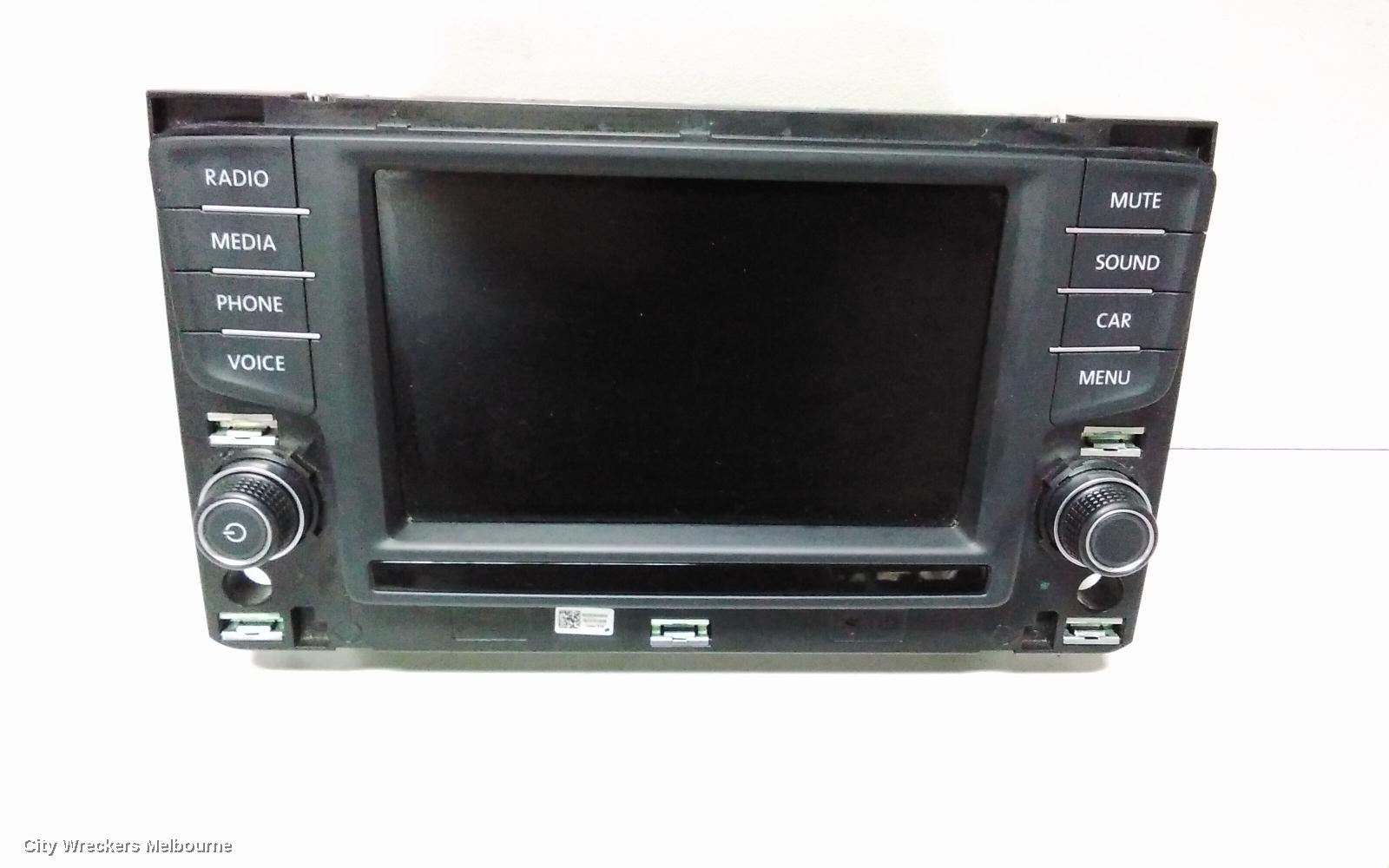 VOLKSWAGEN GOLF RADIO/CD/DVD/SAT/TV, STEREO MISC, GEN 7, 03/2013 - 03/2017