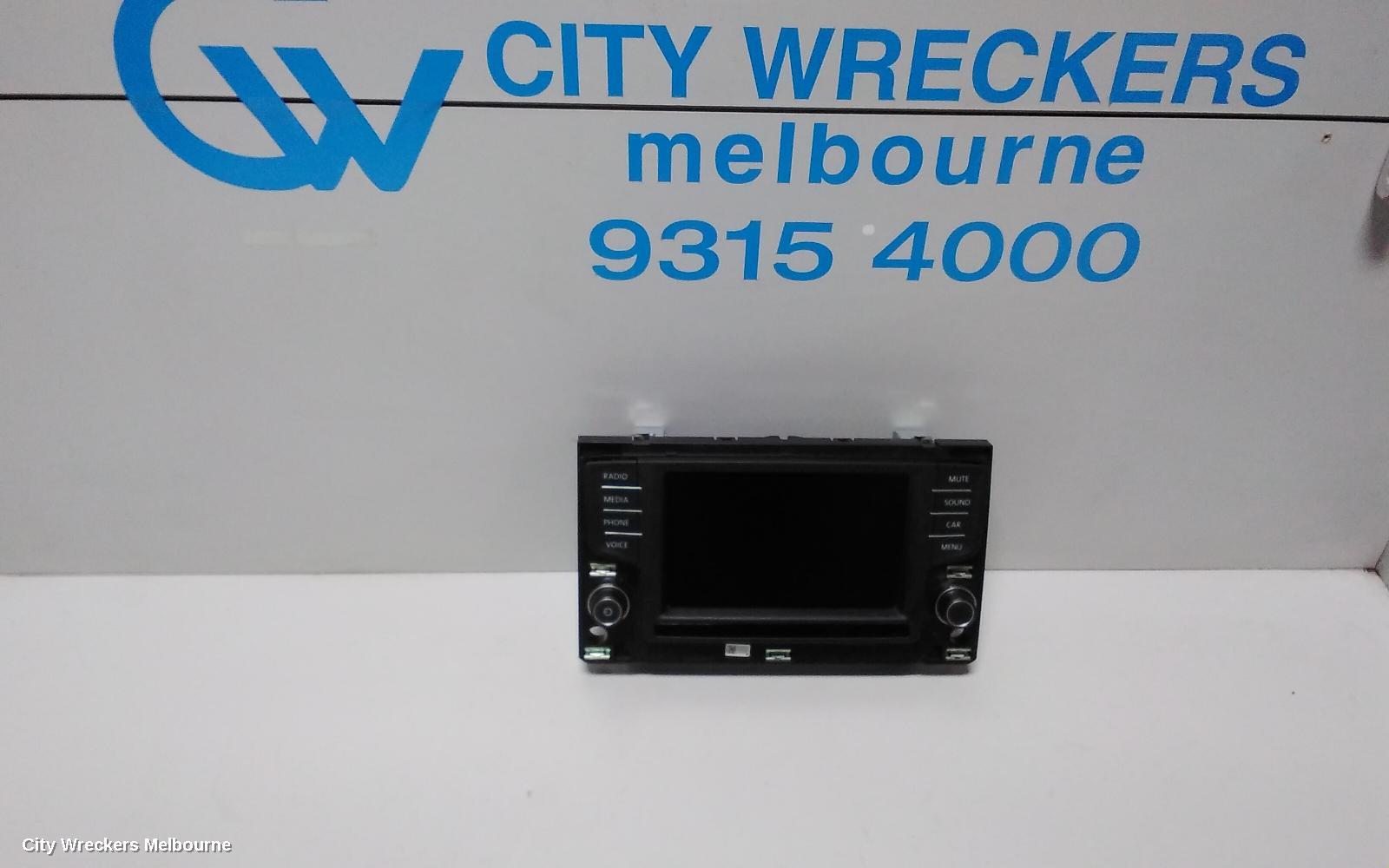 VOLKSWAGEN GOLF RADIO/CD/DVD/SAT/TV, STEREO MISC, GEN 7, 03/2013 - 03/2017