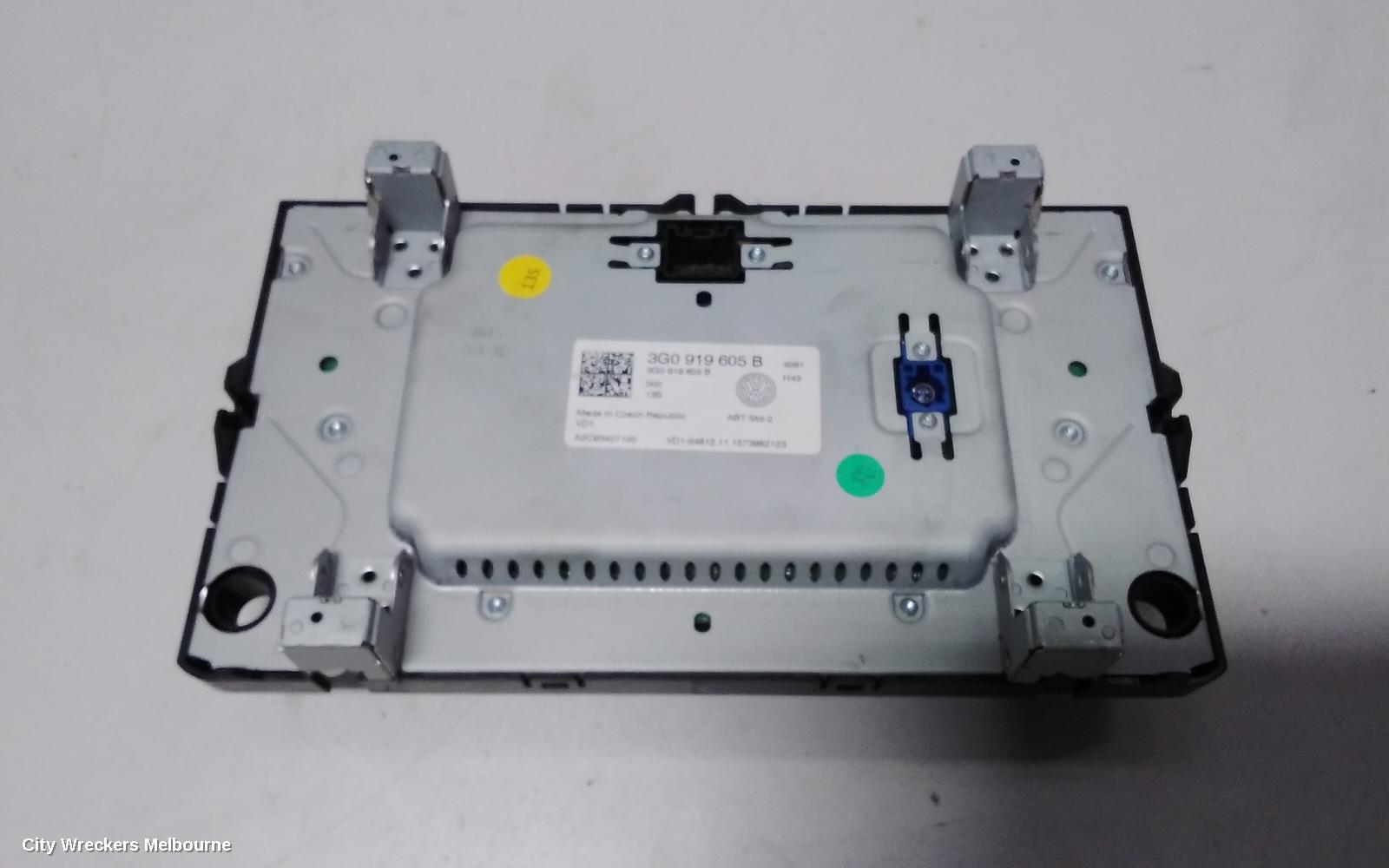 VOLKSWAGEN GOLF RADIO/CD/DVD/SAT/TV, STEREO MISC, GEN 7, 03/2013 - 03/2017