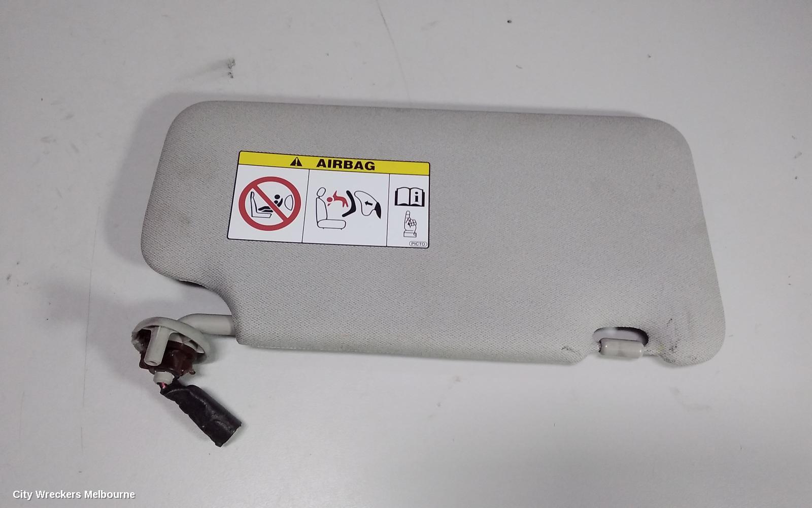 HONDA HRV SUNVISOR, RU5, LH SIDE, 12/2014 ONWARDS