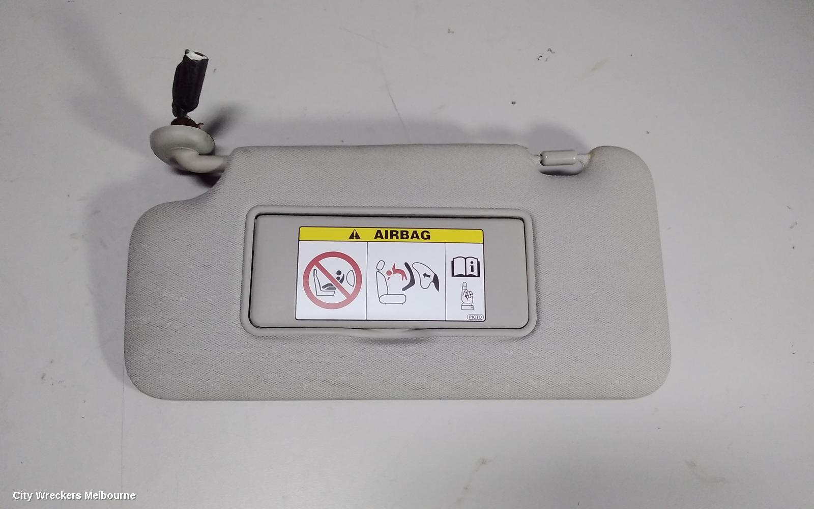 HONDA HRV SUNVISOR, RU5, LH SIDE, 12/2014 ONWARDS