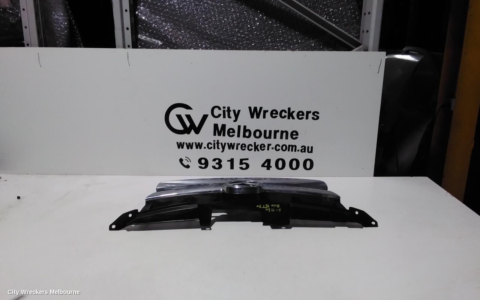 MAZDA BT50 GRILLE, RADIATOR GRILLE, UN, CHROME, 06/2008 - 09/2011