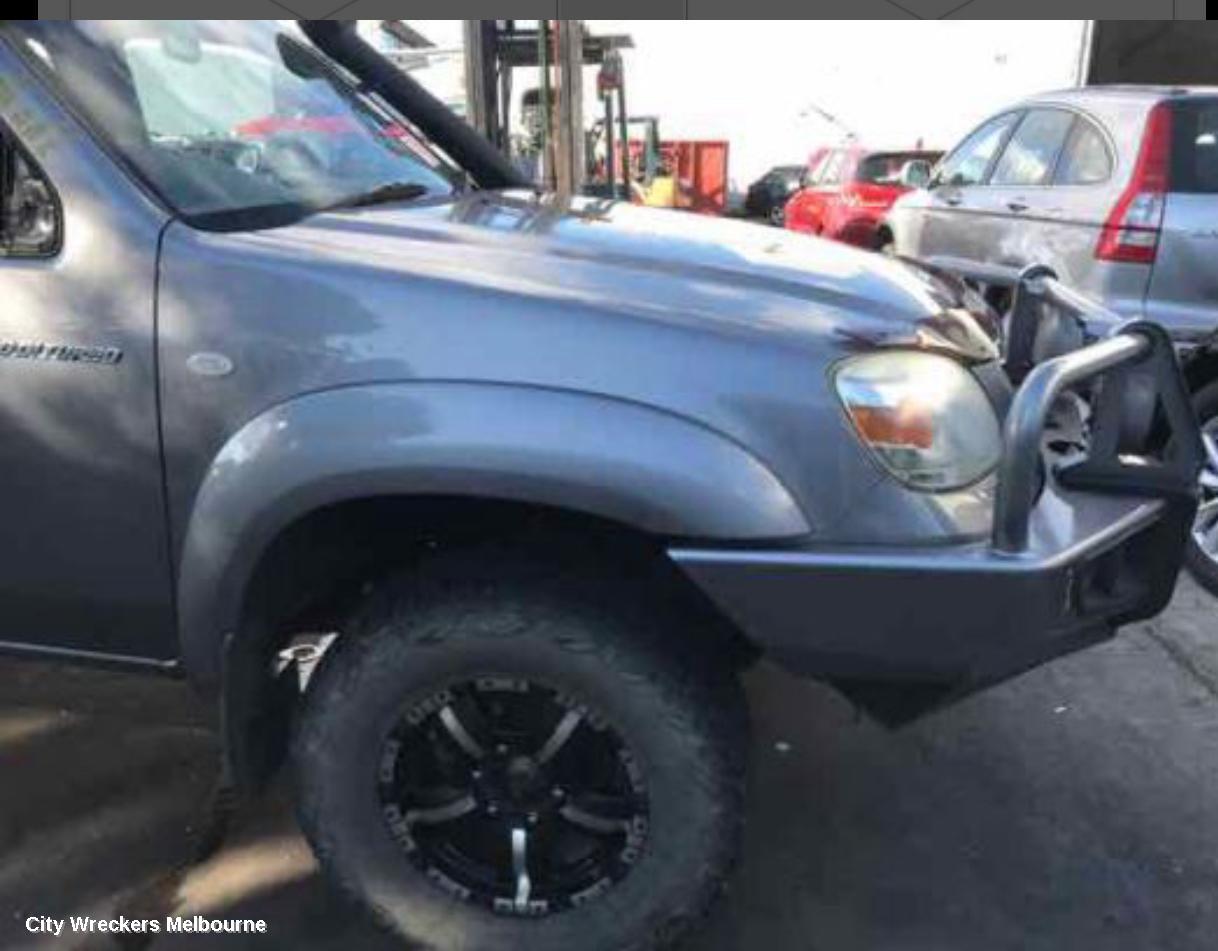 MAZDA BT50 RIGHT GUARD, UN, FLARED TYPE, 11/2006 - 09/2011