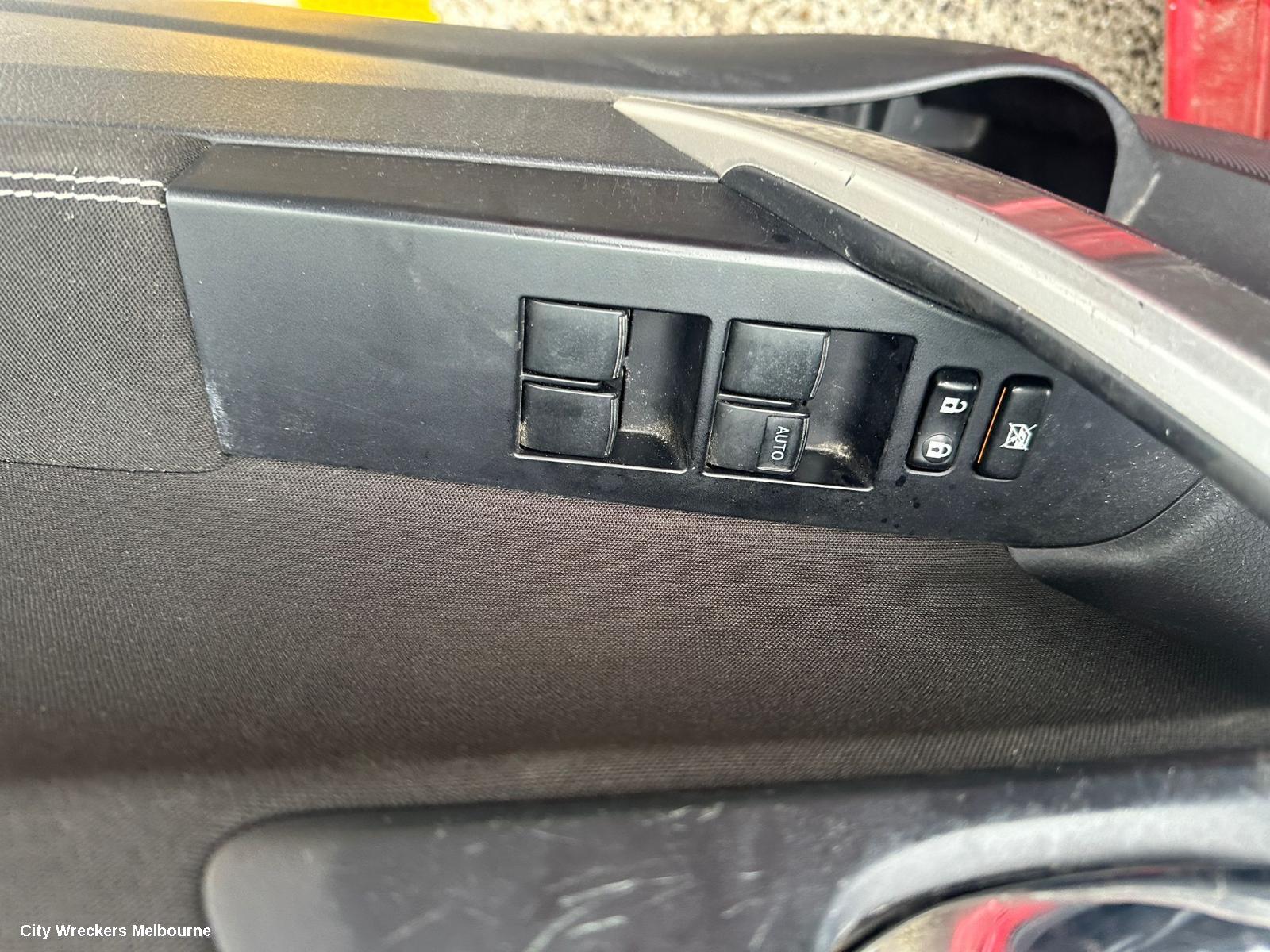 TOYOTA COROLLA LEFT REAR DOOR/SLIDING, ZRE182R/ZWE186R, HATCH, 10/2012 - 06/2018