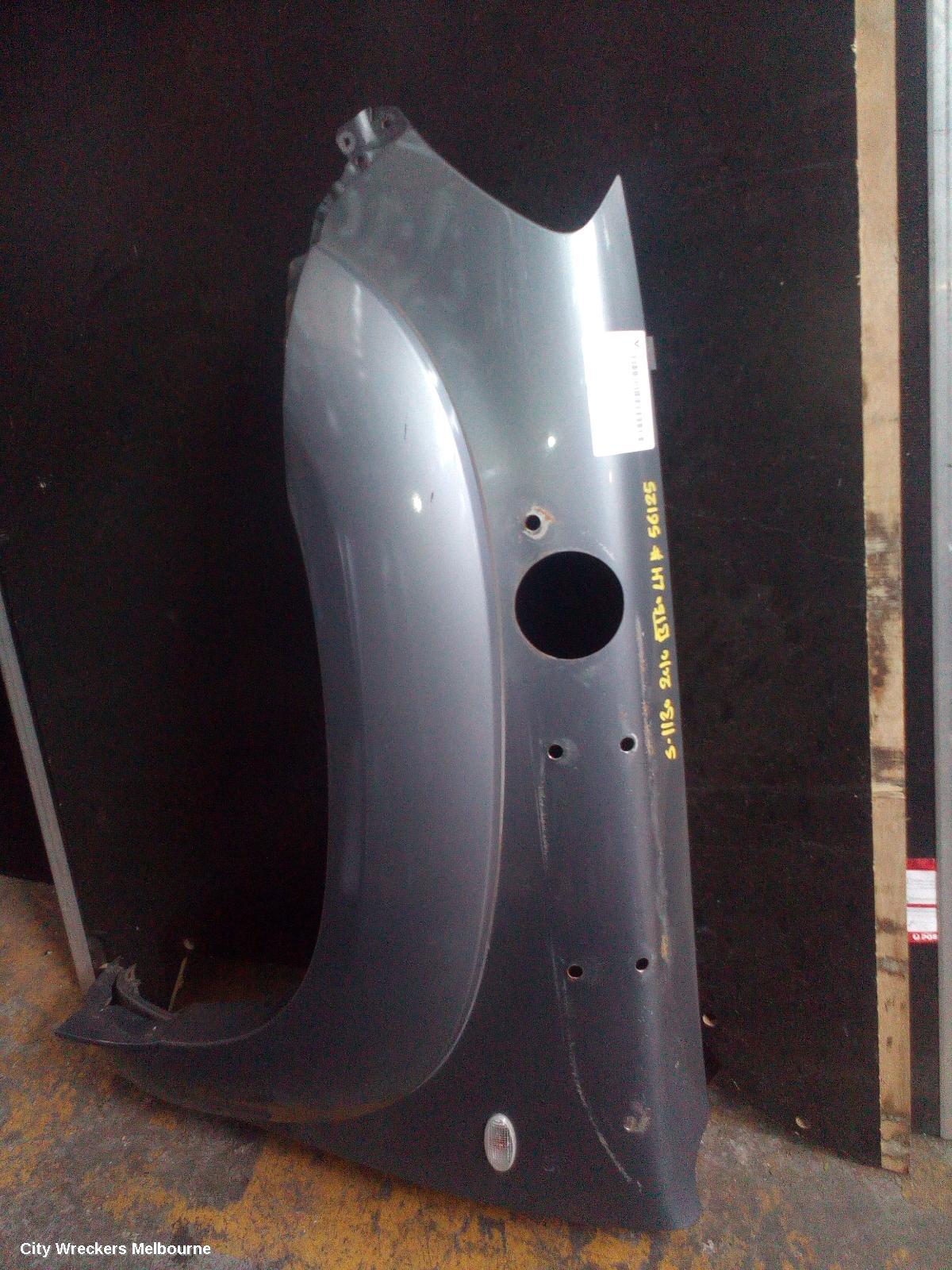 MAZDA BT50 LEFT GUARD, UN, FLARED, W/ SNORKEL TYPE, 11/2006 - 09/2011