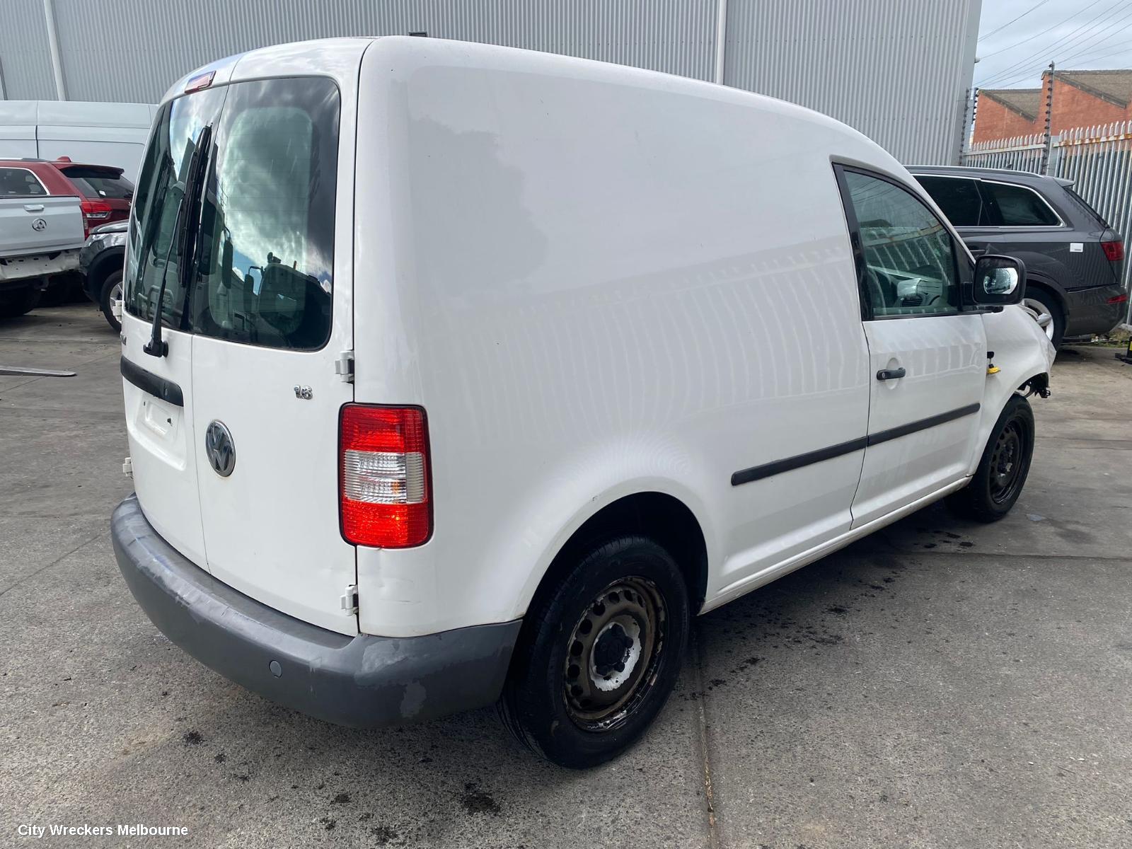 VOLKSWAGEN CADDY BOOTLID/TAILGATE, BARN DOOR (RH SIDE), 2K-2KN, VAN (SMALL), NON HANDLE TYPE, 12/2004 - 02/2021