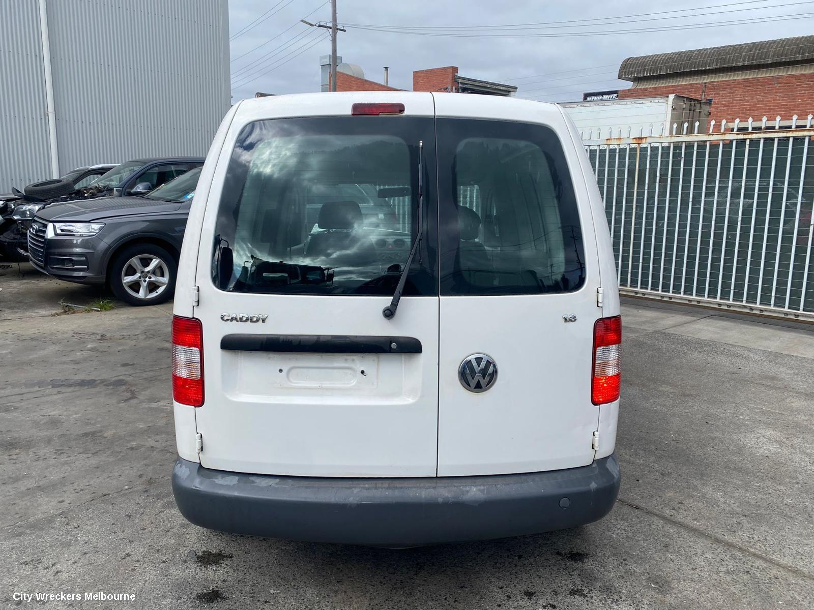 VOLKSWAGEN CADDY BOOTLID/TAILGATE, BARN DOOR (RH SIDE), 2K-2KN, VAN (SMALL), NON HANDLE TYPE, 12/2004 - 02/2021