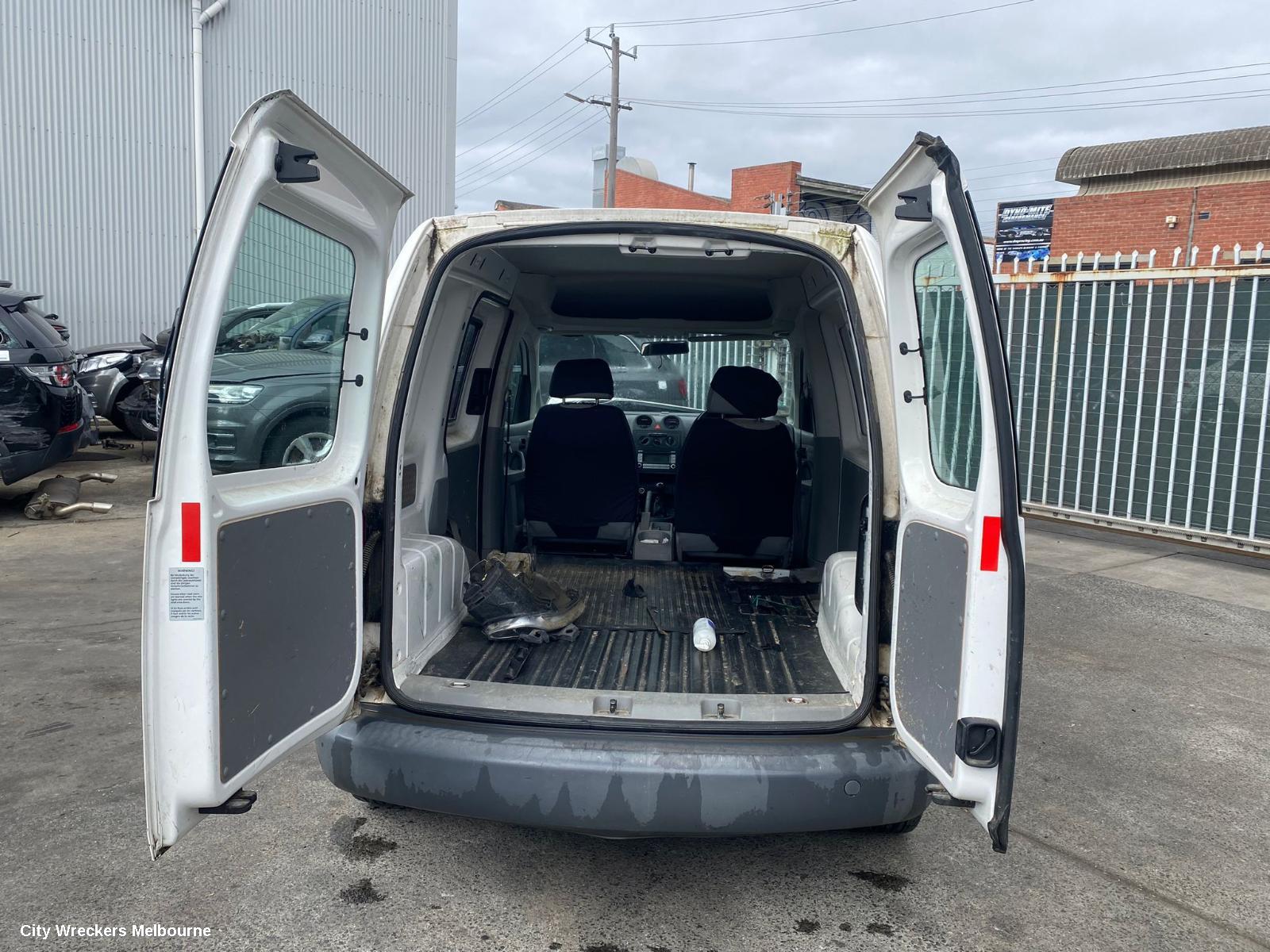 VOLKSWAGEN CADDY BOOTLID/TAILGATE, BARN DOOR (RH SIDE), 2K-2KN, VAN (SMALL), NON HANDLE TYPE, 12/2004 - 02/2021