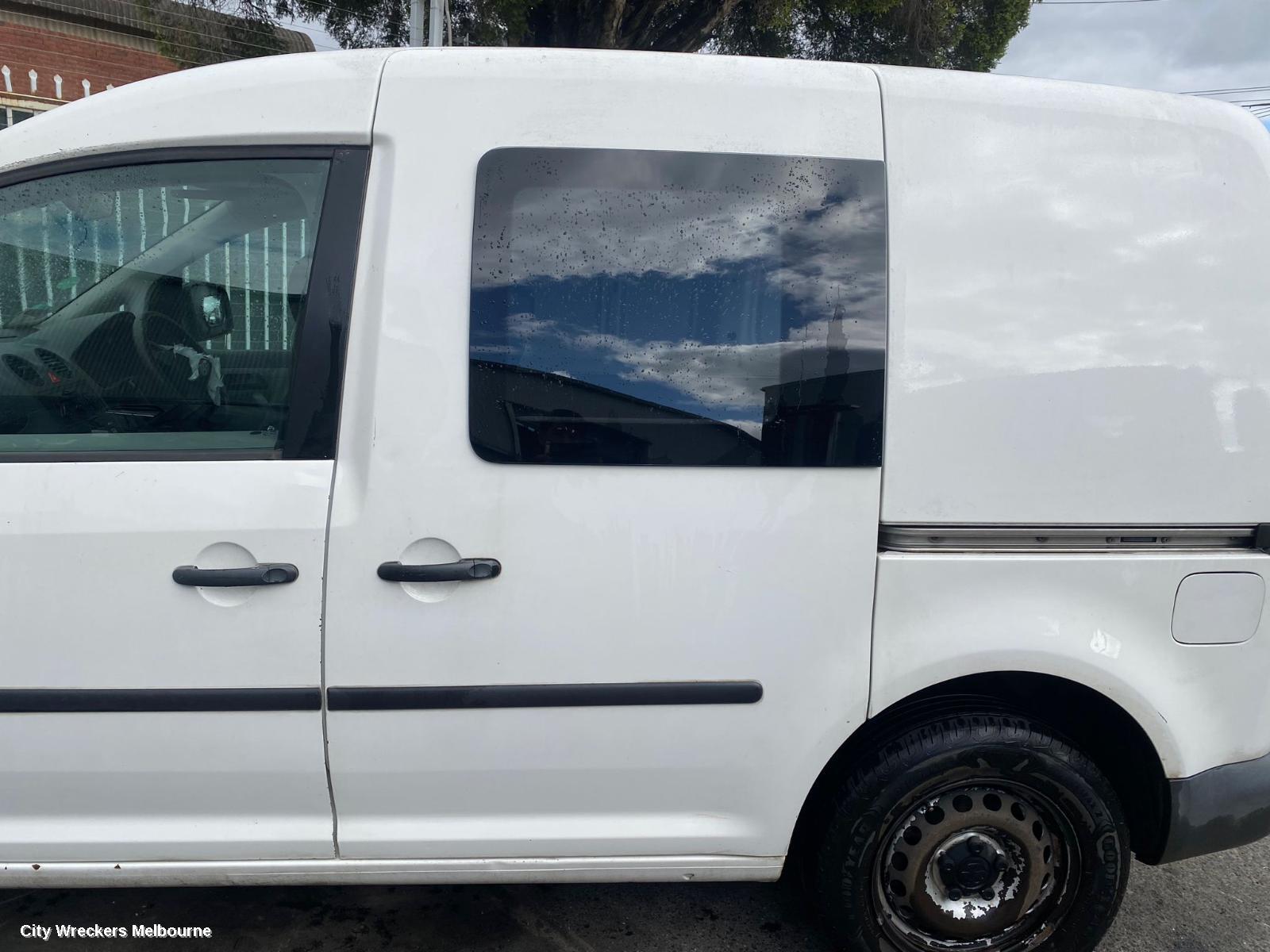 VOLKSWAGEN CADDY BOOTLID/TAILGATE, BARN DOOR (RH SIDE), 2K-2KN, VAN (SMALL), NON HANDLE TYPE, 12/2004 - 02/2021