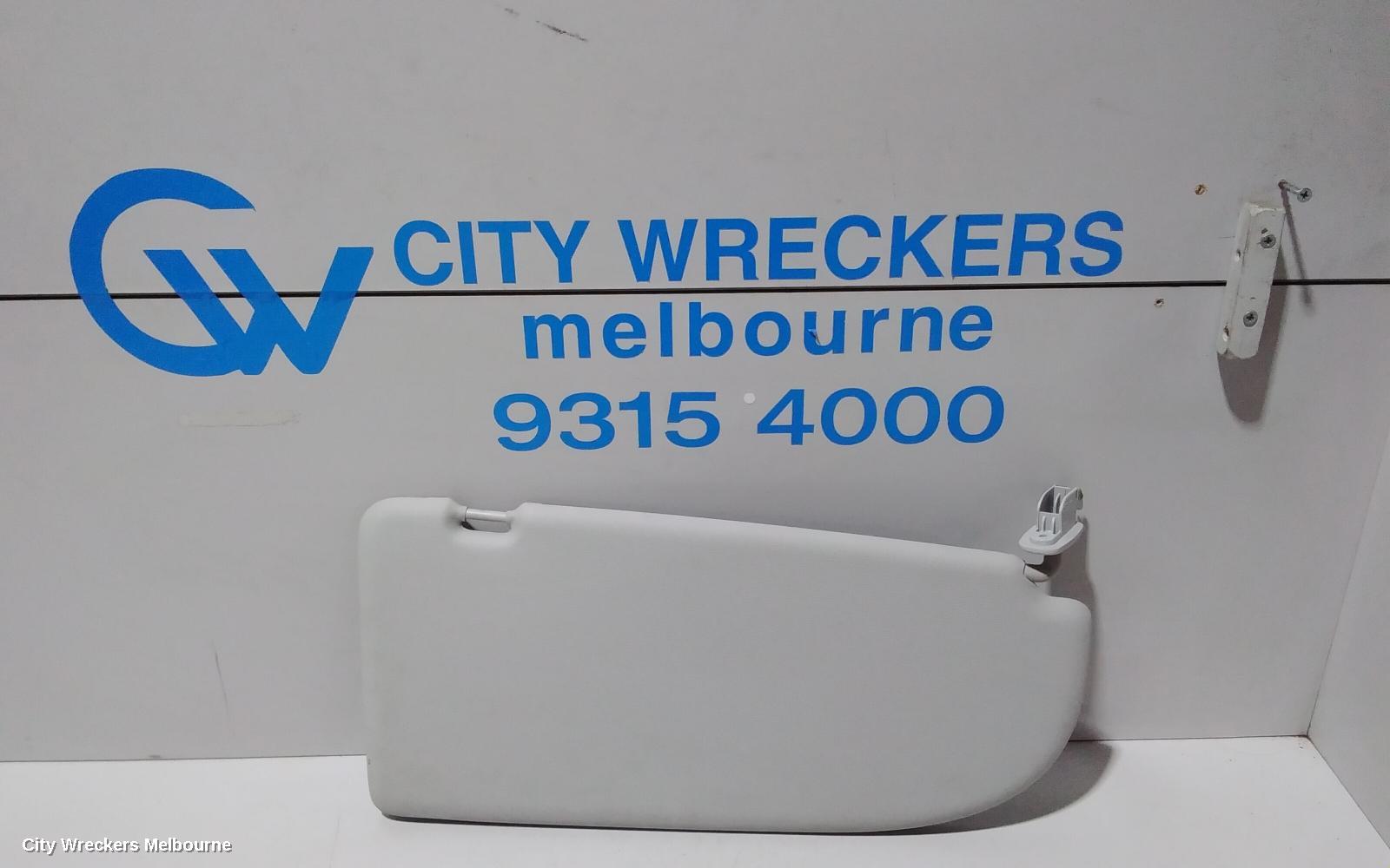 VOLKSWAGEN CADDY SUNVISOR, 2K, LH SIDE, 08/2010 - 06/2015
