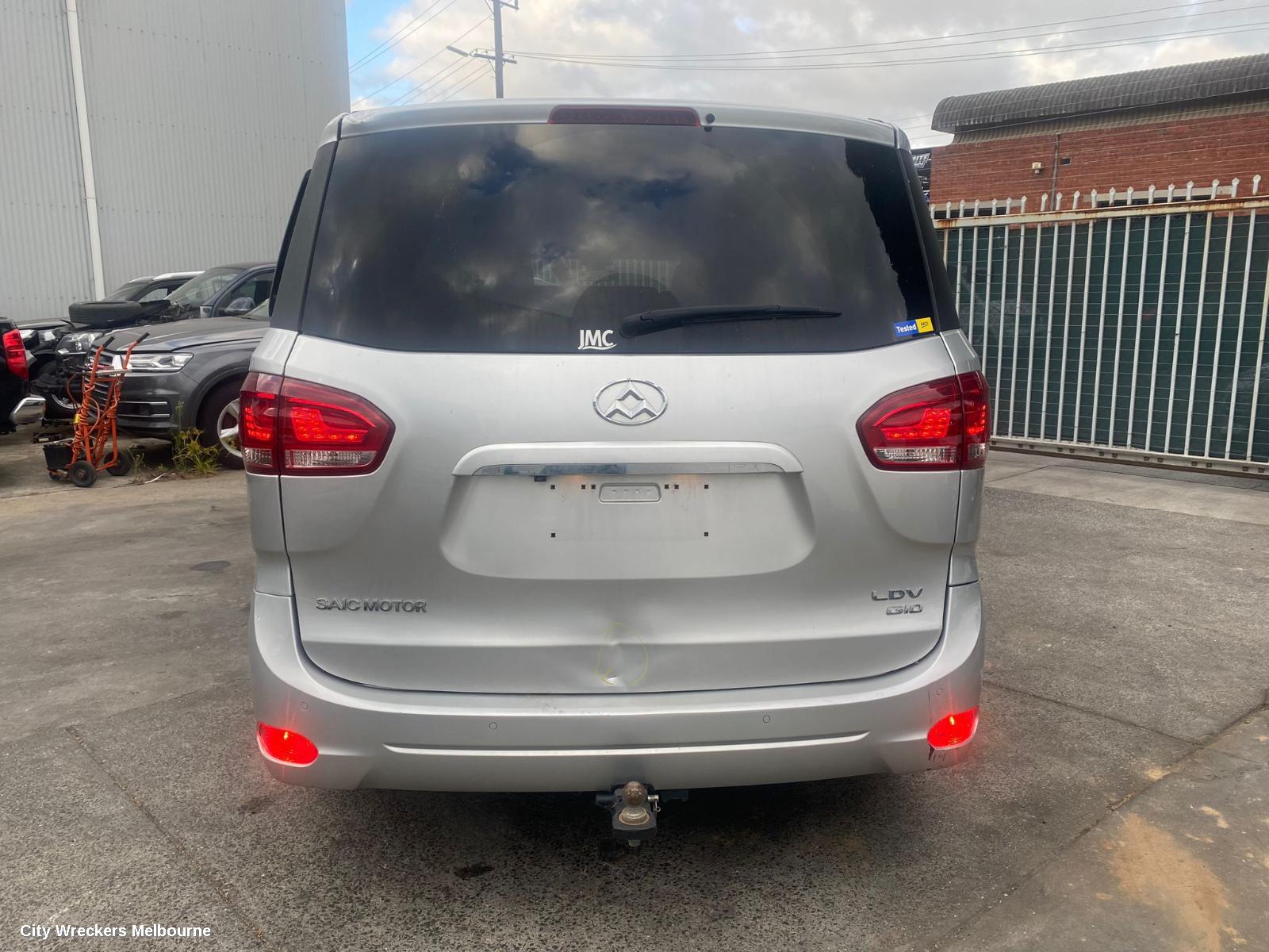 LDV G10 RIGHT TAILLIGHT, SV7A, WAGON, IN BODY, TAILGATE TYPE, LED, 04/2015 - 08/2022