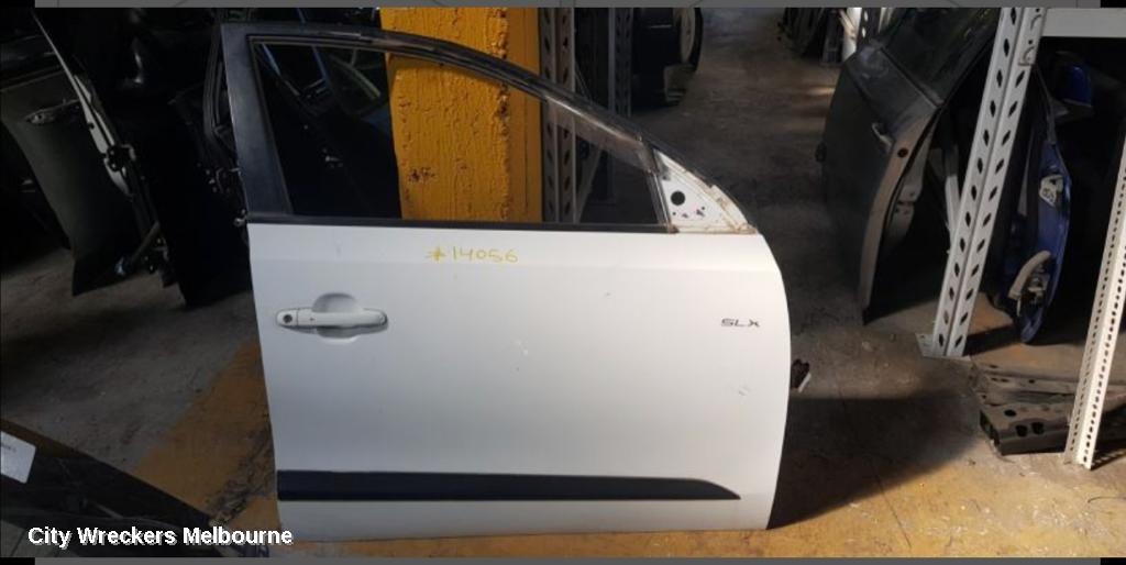 HYUNDAI I30 DOOR HANDLE, OUTER, RH FRONT, COLOUR CODED, FD, 09/2007 ONWARDS2012
