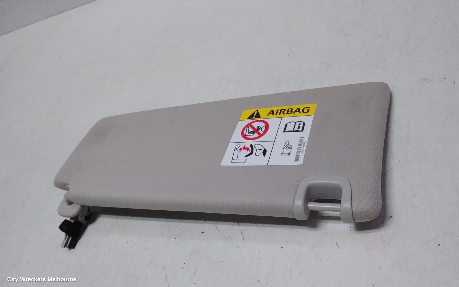 JEEP CHEROKEE SUNVISOR, KL, LH SIDE, 02/2014 - 11/2022