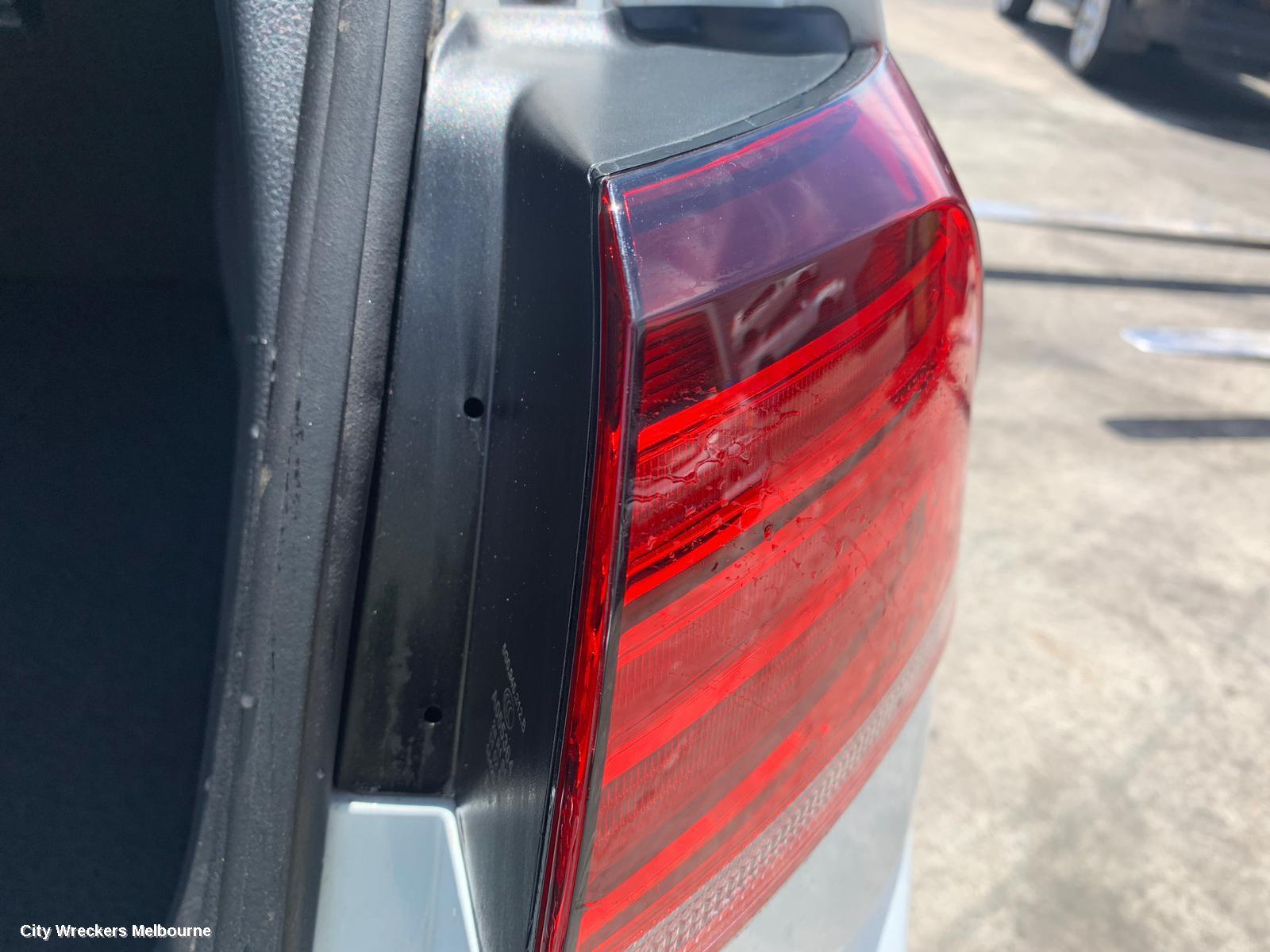 VOLKSWAGEN GOLF RIGHT TAILLIGHT, GEN 7, HATCH, STANDARD/GTI/R-LINE, LED TYPE, 03/2017 - 08/2020