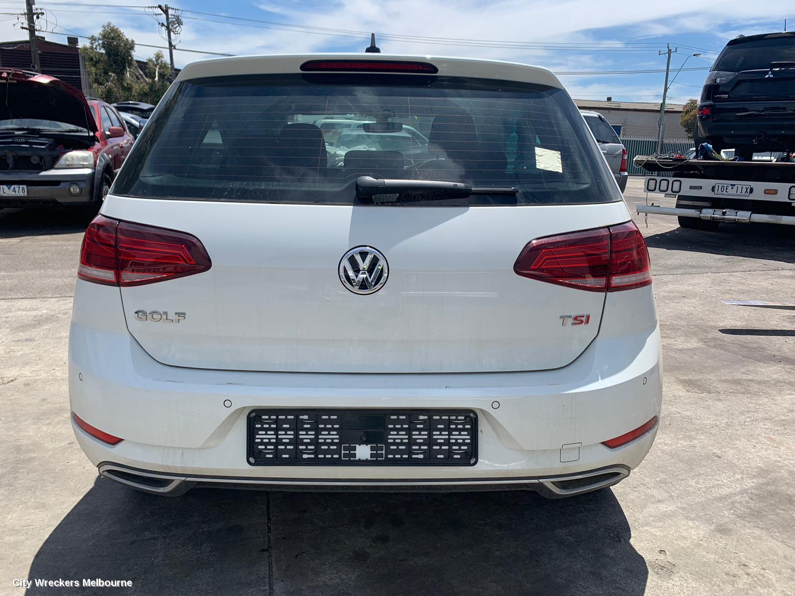 VOLKSWAGEN GOLF RIGHT TAILLIGHT, GEN 7, HATCH, STANDARD/GTI/R-LINE, LED TYPE, 03/2017 - 08/2020