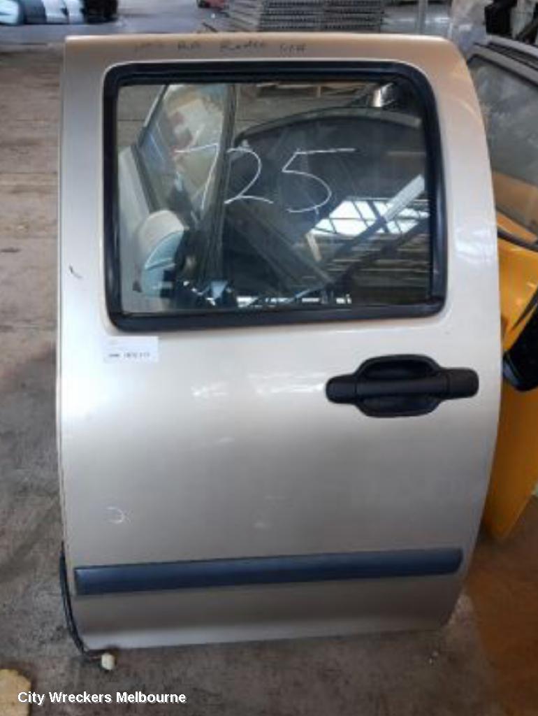 HOLDEN RODEO LEFT REAR DOOR/SLIDING, RA, LX/LT (W/ DOOR MOULD TYPE), DUAL CAB, 03/2003 - 07/2008