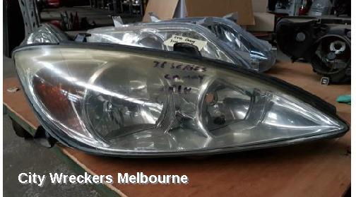 TOYOTA CAMRY RIGHT HEADLAMP, SK36, SPORTIVO, BLACK INSERT TYPE, 08/2002 - 09/2004