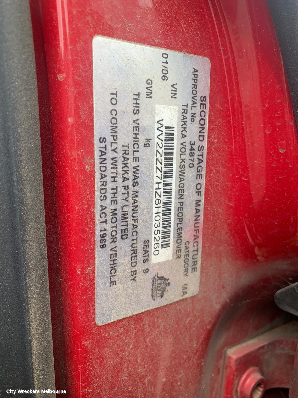 VOLKSWAGEN TRANSPORTER LEFT FRONT DOOR WINDOW, T5, 08/2004 - 06/2015