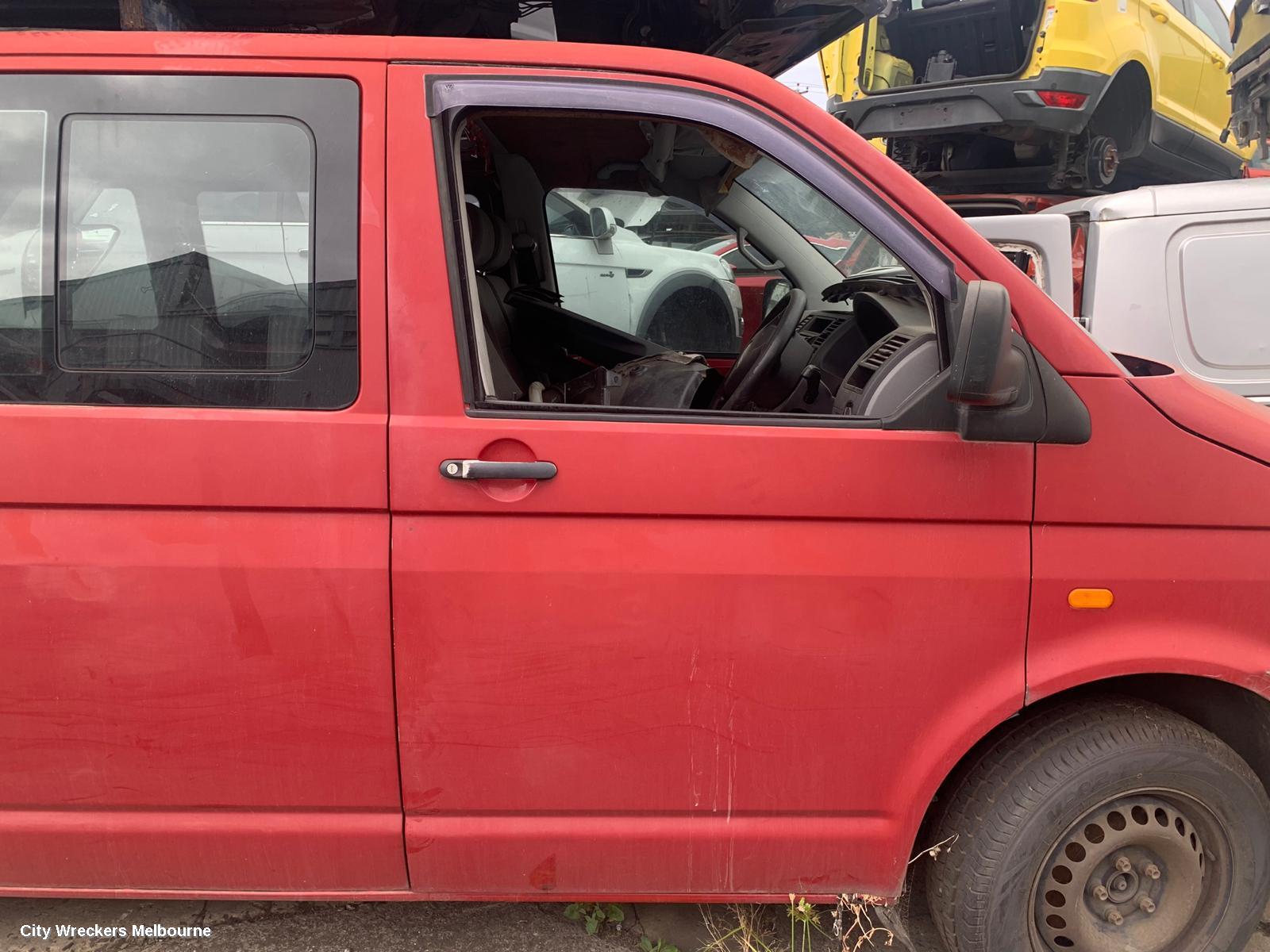 VOLKSWAGEN TRANSPORTER LEFT FRONT DOOR WINDOW, T5, 08/2004 - 06/2015