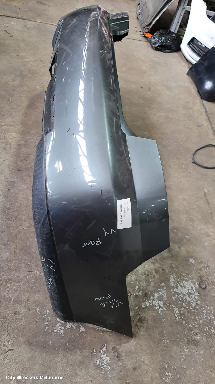 HOLDEN COMMODORE REAR BUMPER, VY1-VY2, SEDAN, EXECUTIVE/ACCLAIM/EQUIPE/SV8/LUMINA, NON PARK SENSOR TYPE, 10/2002 - 08/2004