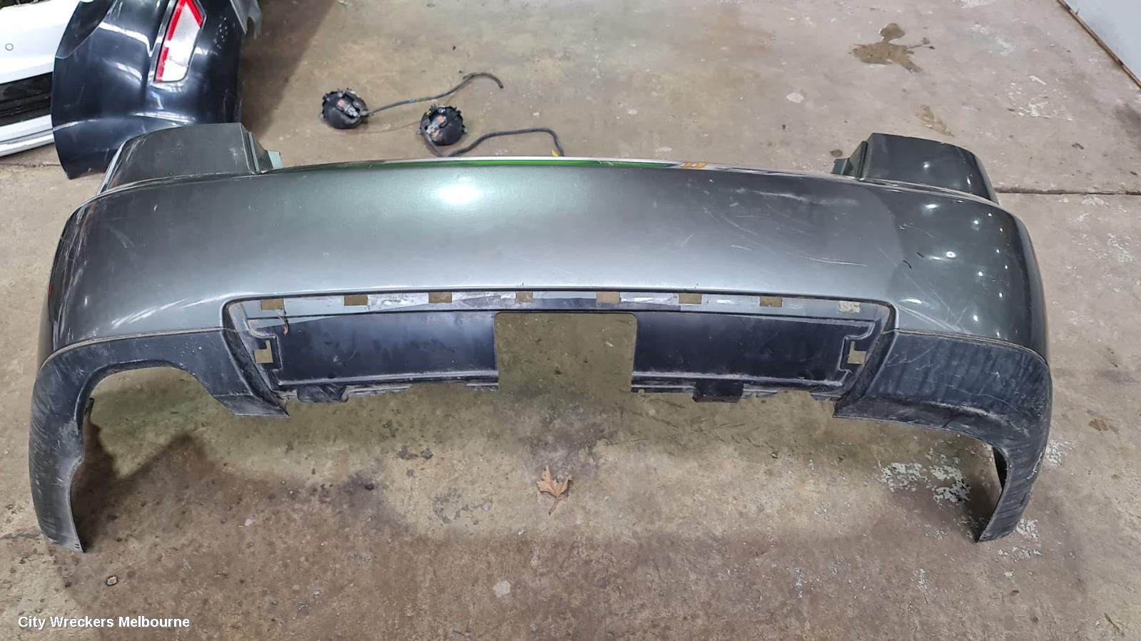 HOLDEN COMMODORE REAR BUMPER, VY1-VY2, SEDAN, EXECUTIVE/ACCLAIM/EQUIPE/SV8/LUMINA, NON PARK SENSOR TYPE, 10/2002 - 08/2004