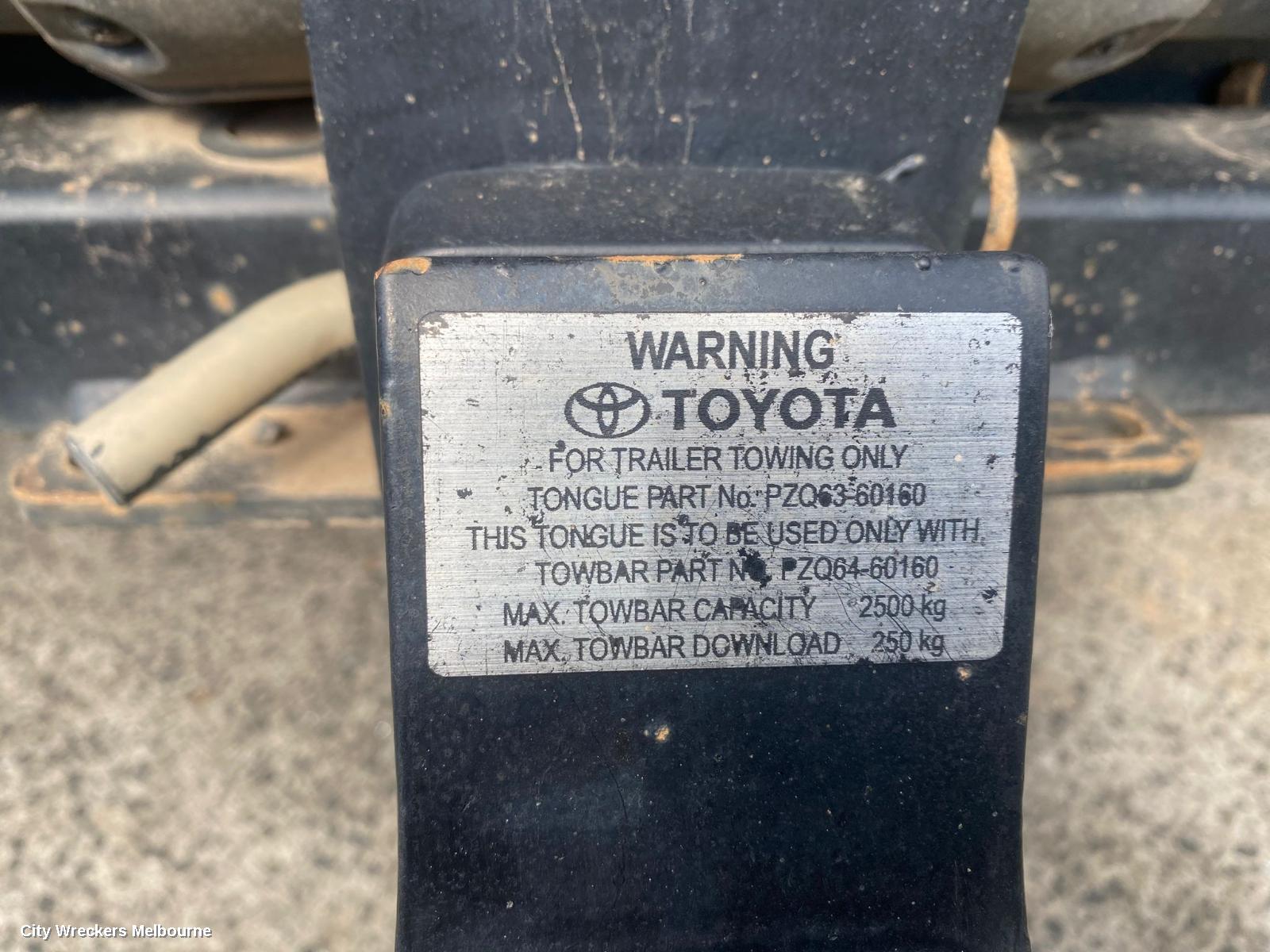 TOYOTA PRADO ANTENNA, 150 SERIES, 11/2009 ONWARDS